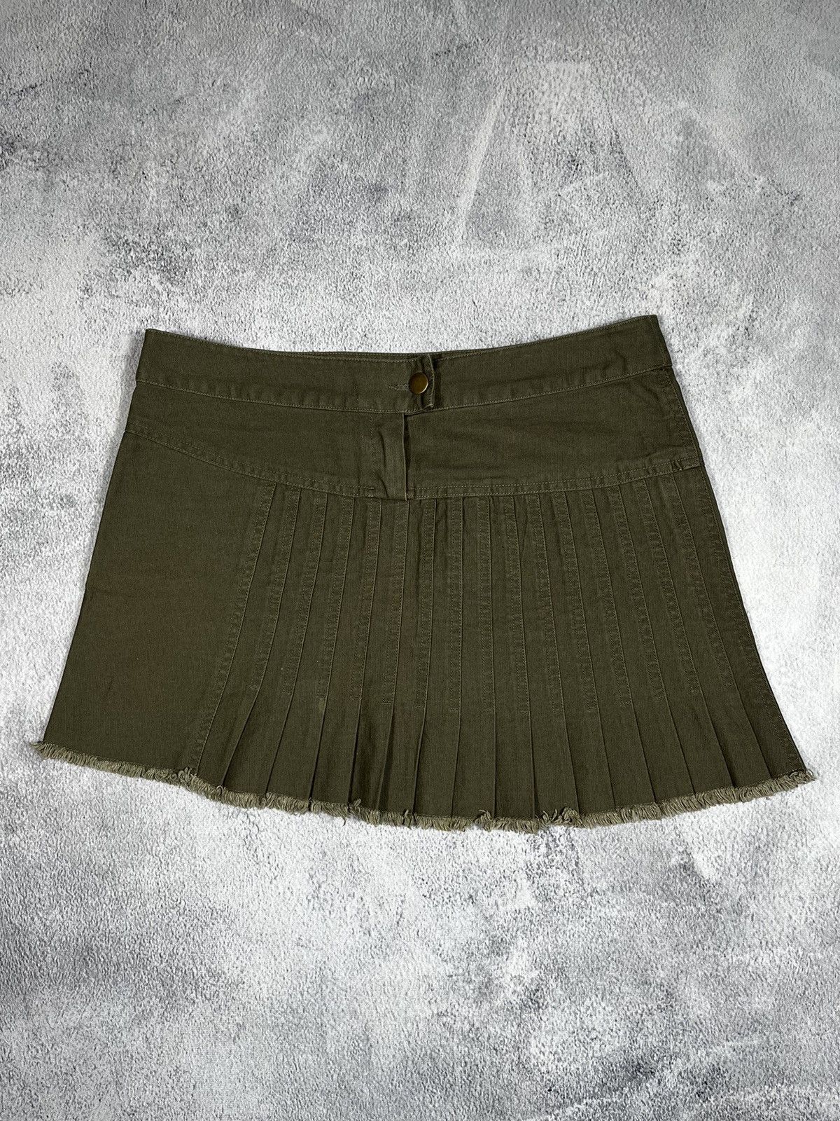Japanese Brand × Vintage Vintage Y2K Japanese mini skirt streetwear asymmetric Size 28" / US 6 / IT 42 - 1 Thumbnail