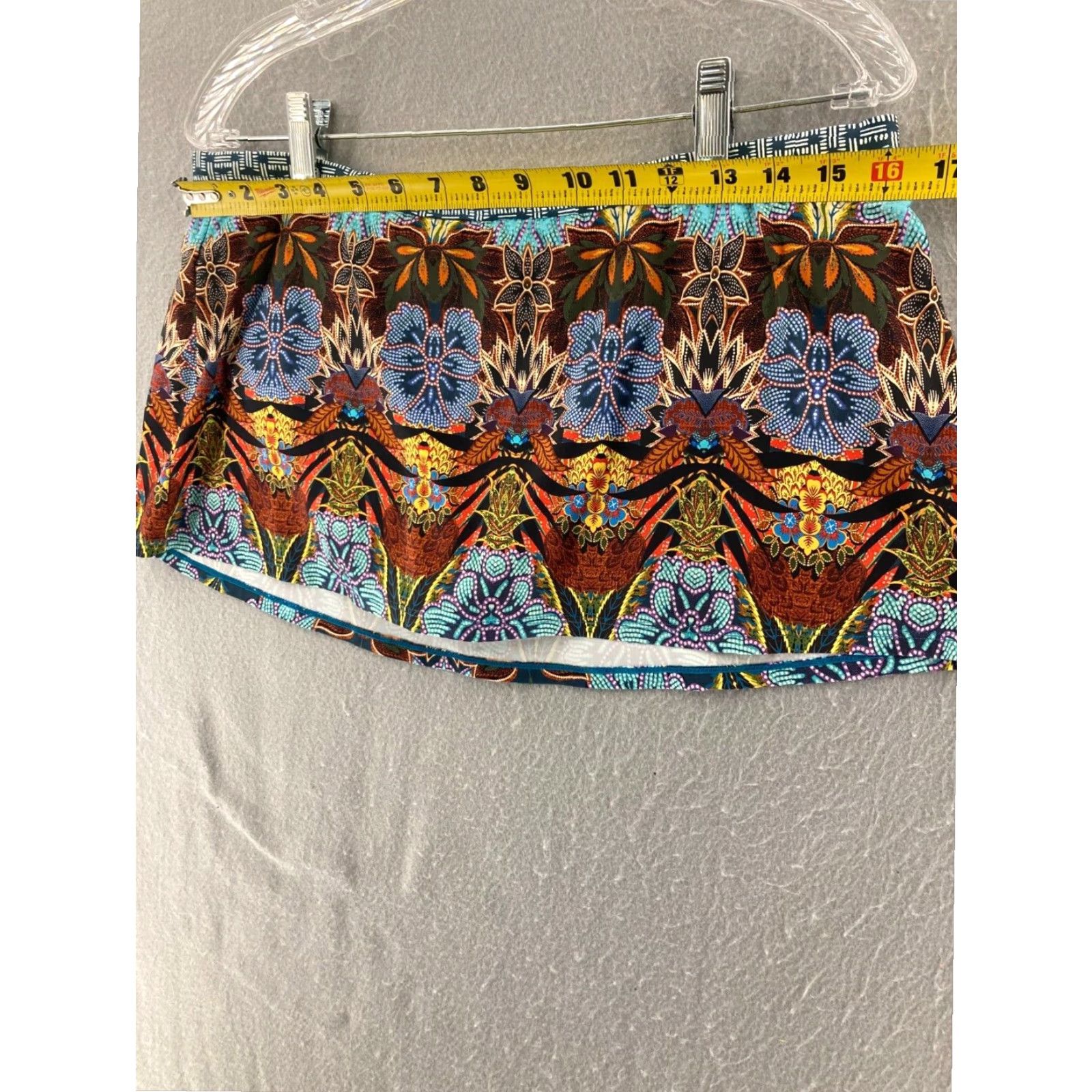 Kenneth Cole Kenneth Cole Womens Mini Skirt Large Boho Colorful Tribal Size 36" / US 14 / IT 50 - 2 Thumbnail