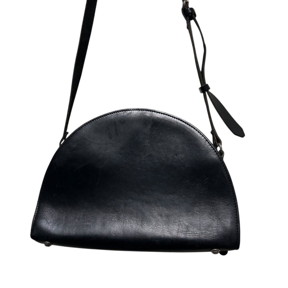 Yohji Yamamoto 702 00s Yohji Yamamoto Y'SACCS leather bag shoulder black Size ONE SIZE - 13 Thumbnail