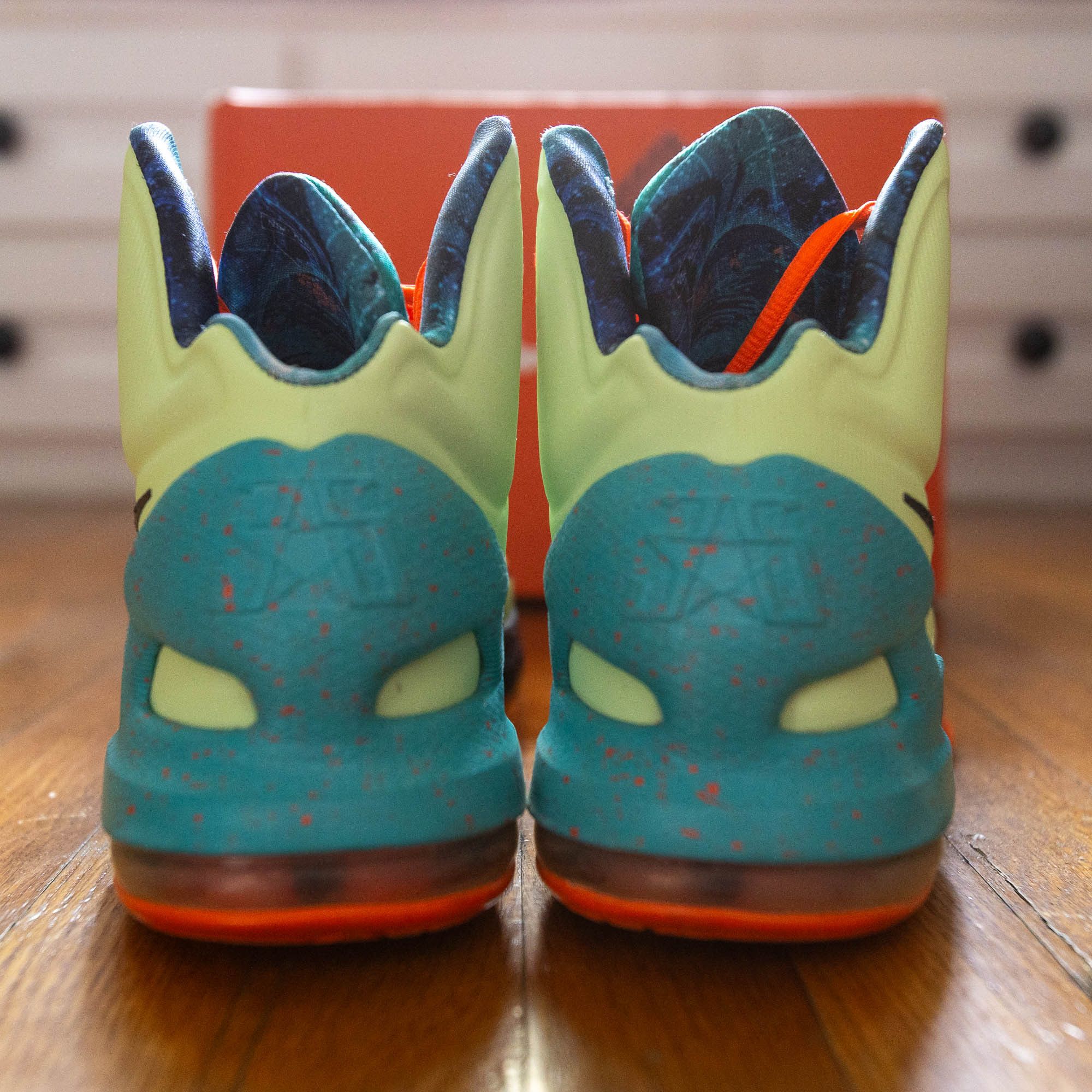 Nike Nike KD 5 All-Star Extraterrestrial Area 72 Green Size 9.5 Size US 9.5 / EU 42-43 - 3 Thumbnail