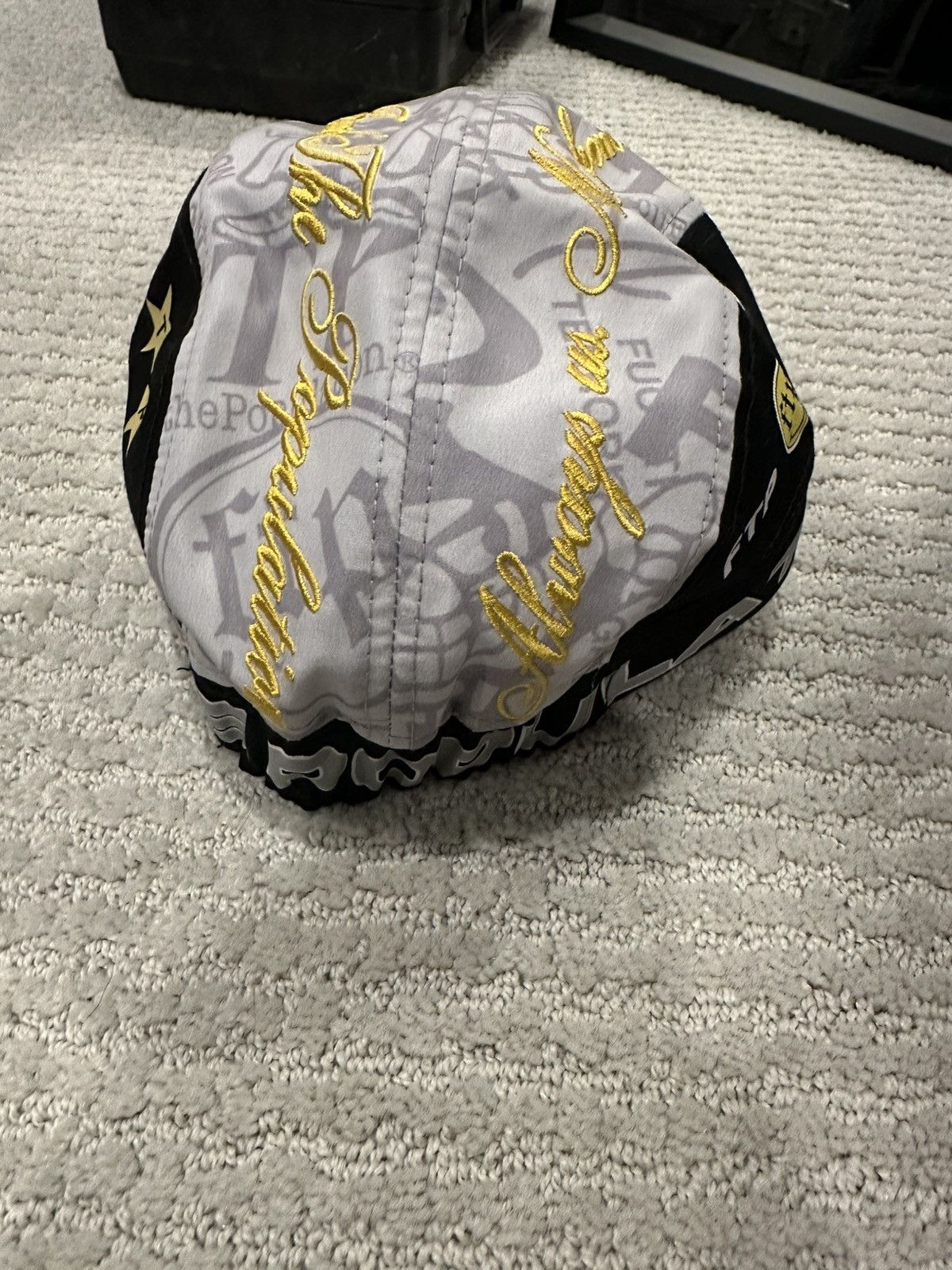 Fuck The Population FTP SOUVENIR EMBROIDERED 5 PANEL CAMP HAT Size ONE SIZE - 6 Thumbnail