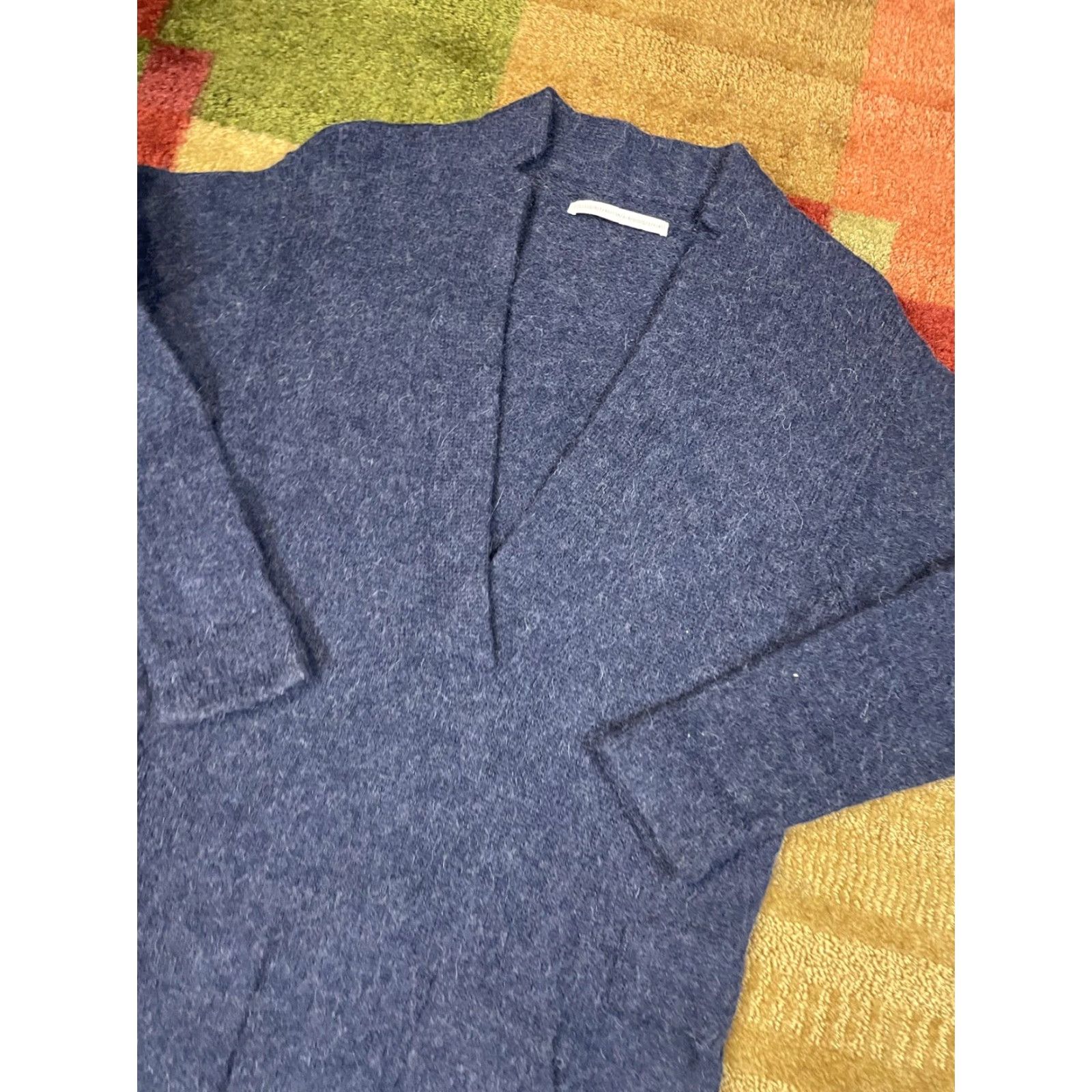Lauren Manoogian VINTAGE Lauren Manoogian Blue Alpaca Jumpsuit One Piece Women’s XS Size 26" / US 2 / IT 38 - 3 Thumbnail