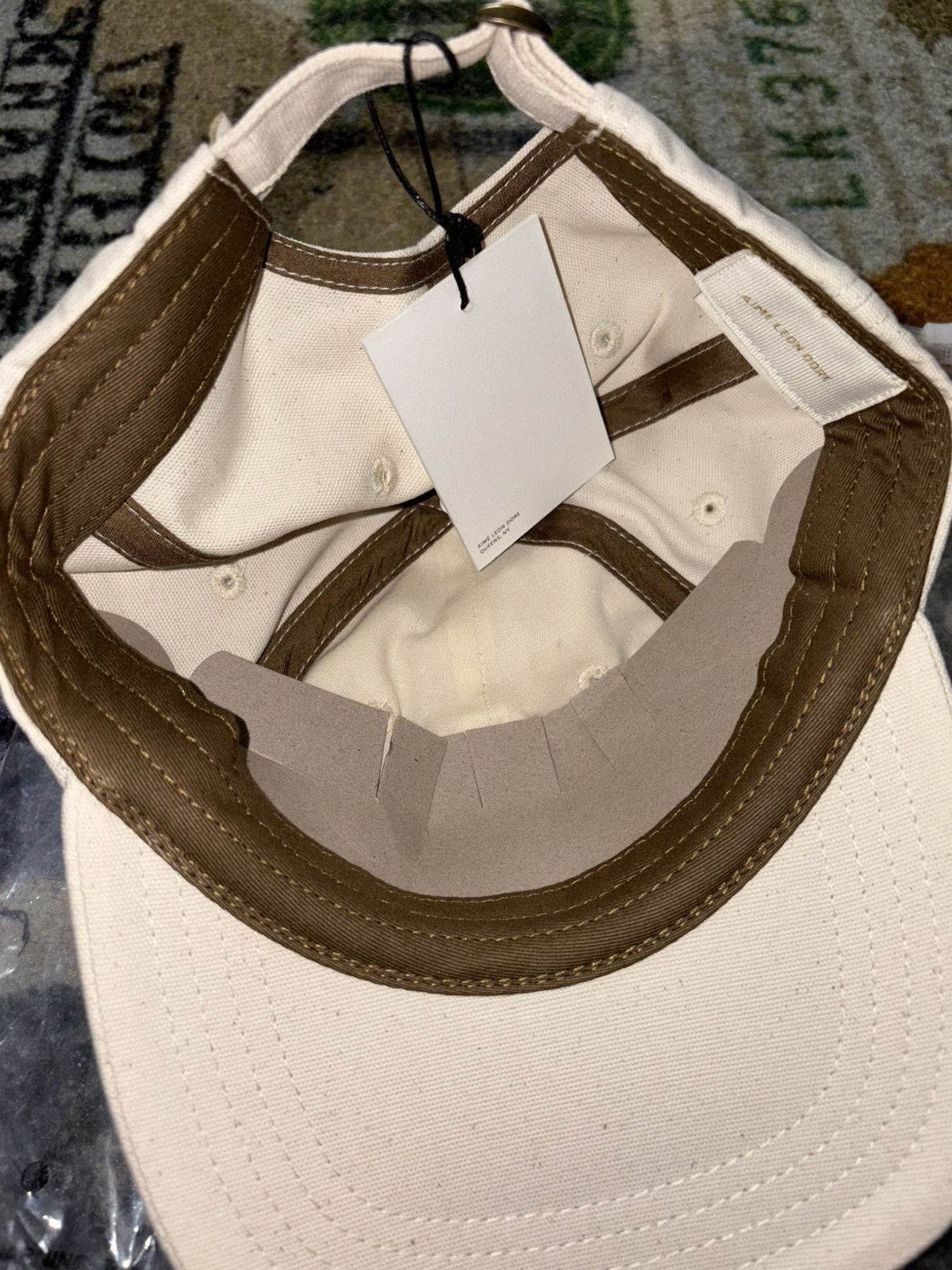 Aime Leon Dore Aime Leon Dore Cafe Hat Natural Size ONE SIZE - 4 Thumbnail