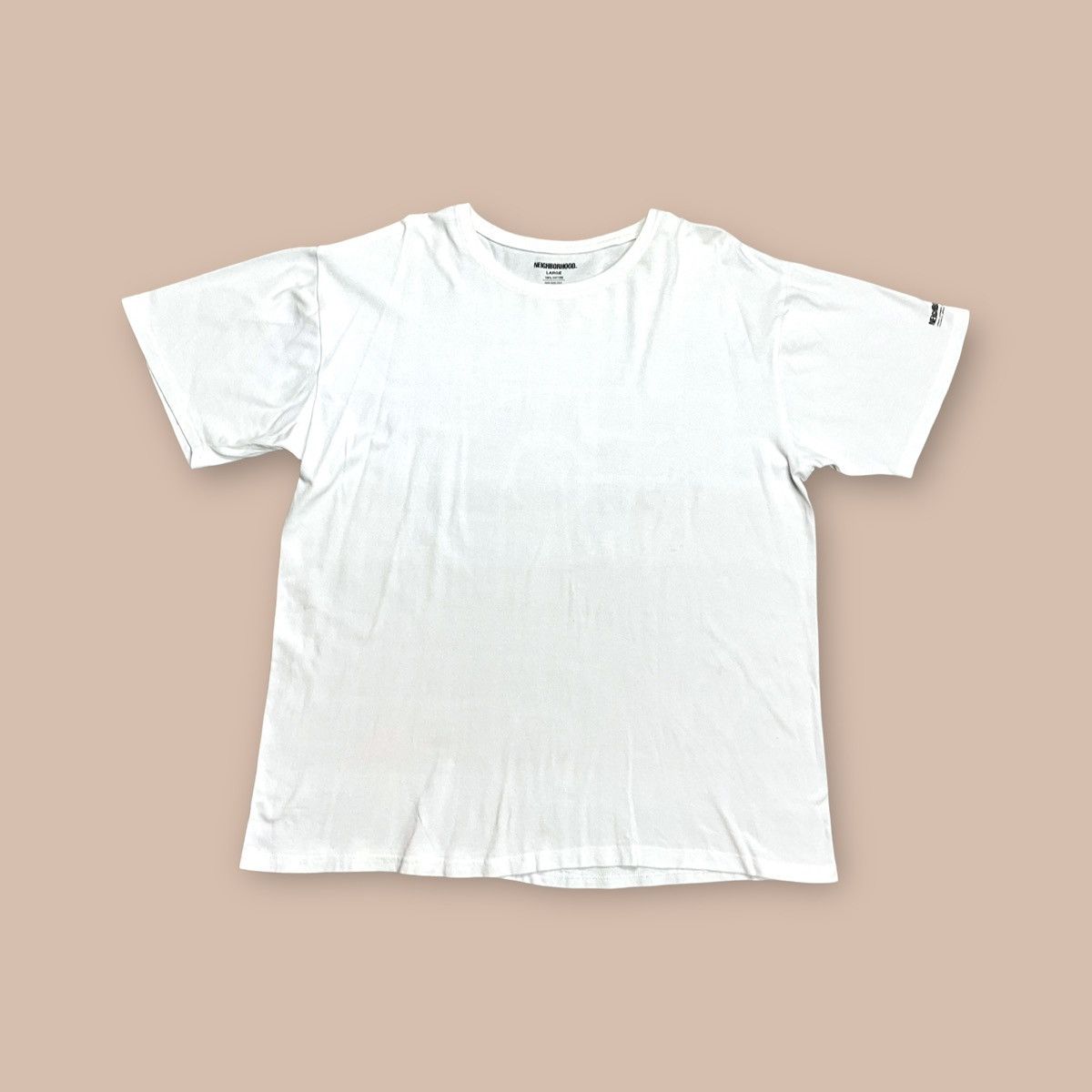Neighborhood NEIGHBORHOOD White Tee Size US XL / EU 56 / 4 - 1 Thumbnail