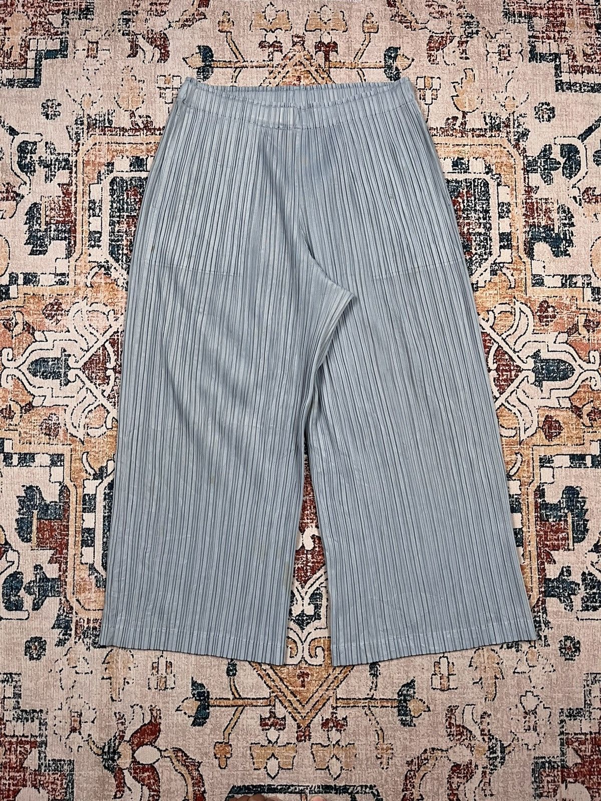 Issey Miyake Issey Miyake Pleats Please Cropped Pants Size US 30 / EU 46 - 4 Thumbnail