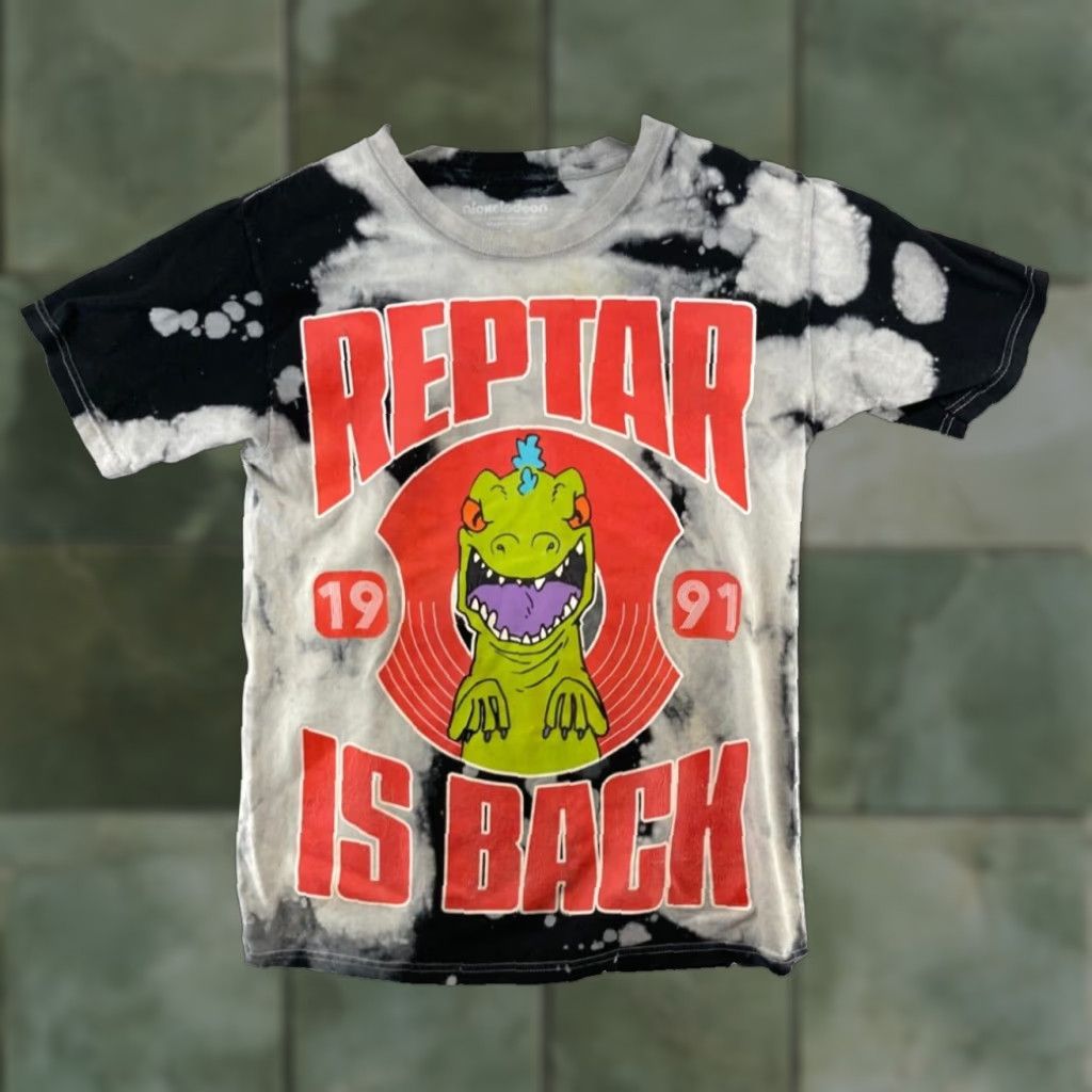 Nickelodeon Nickelodeon Reptar Graphic T-Shirt Adult Small Black Gray 90s Cartoon Size US S / EU 44-46 / 1 - 1 Thumbnail