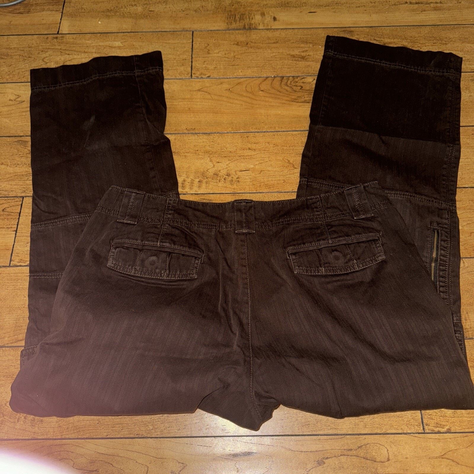 Eddie Bauer Eddie Bauer Cargo Double Knee Pants Brown Size 16 35x32 Size US 35 - 10 Thumbnail