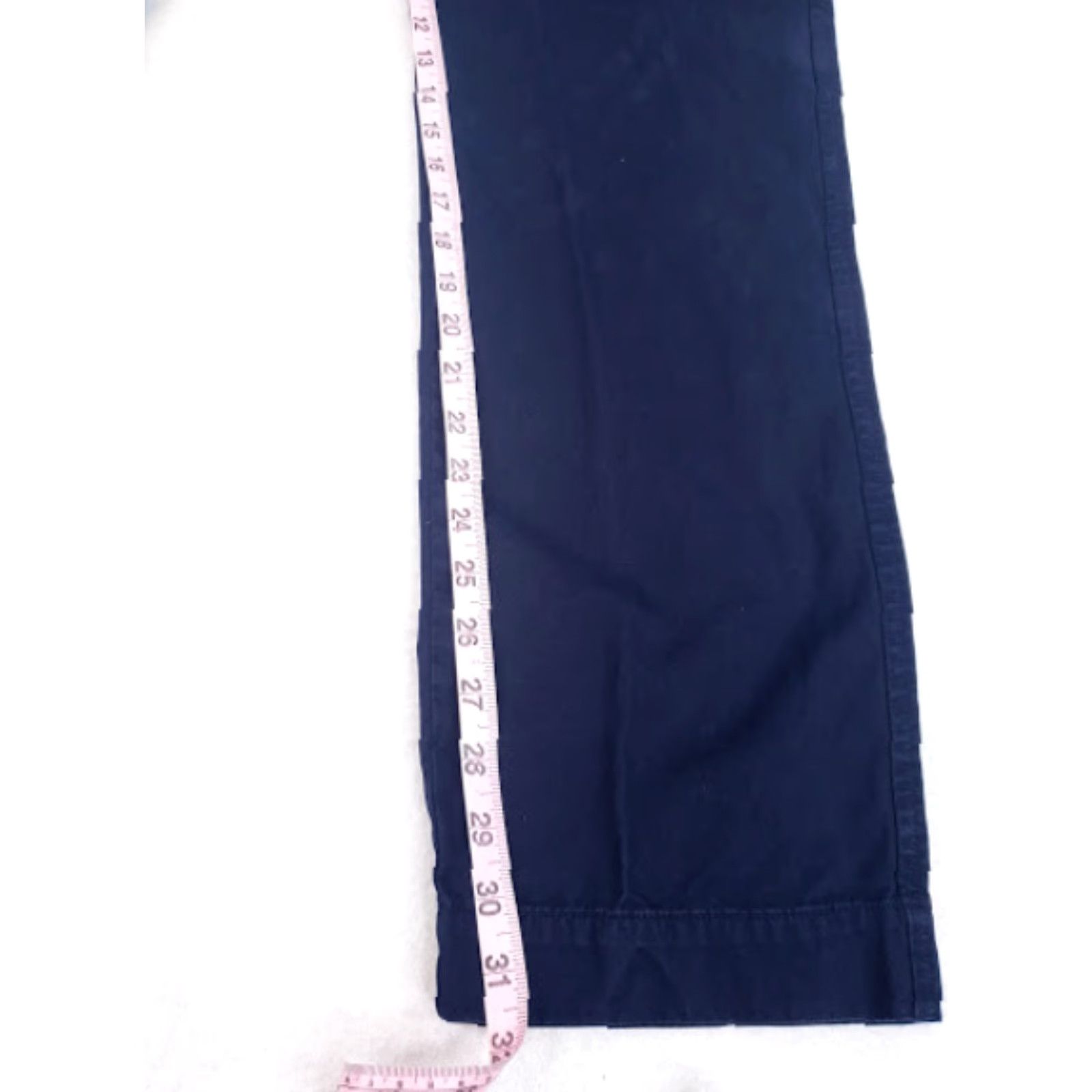 Vintage Dartmoor Men's 38 Chino Flat Front Cotton Pants Navy Blue Adult Size US 38 / EU 54 - 3 Thumbnail