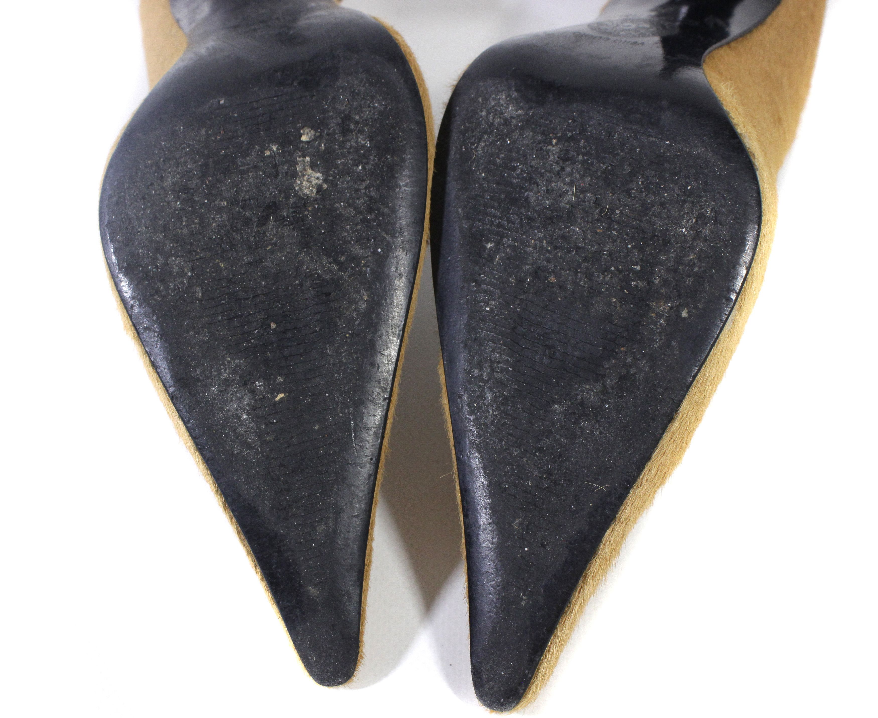 Versace 00S Horse Hair Heels Vintage Size US 8 / IT 38 - 7 Thumbnail