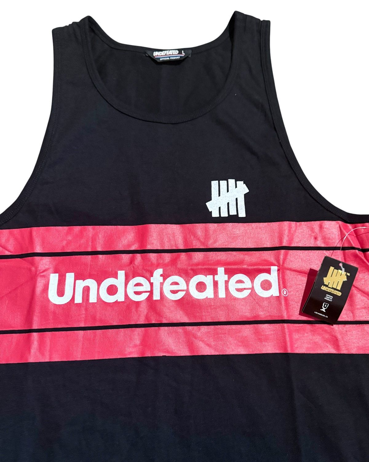 Undefeated UNDEFEATED Black & Red Tank Top large NWT Size US L / EU 52-54 / 3 - 2 Thumbnail