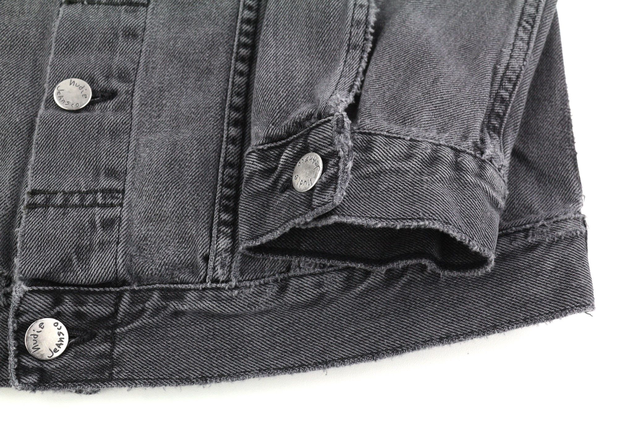 Nudie Jeans BILLY S Desolation Grey Polo Pockets Mid Jacket 82459 Size US S / EU 44-46 / 1 - 5 Thumbnail
