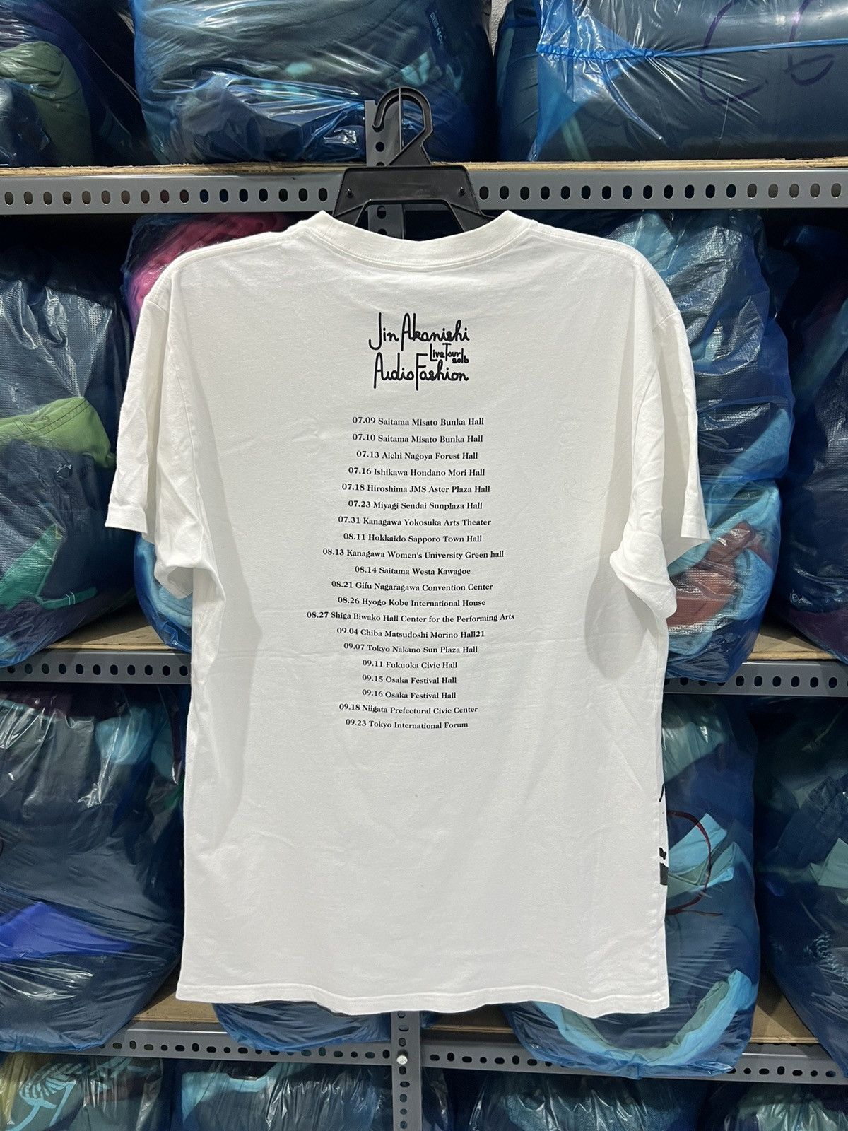 Designer × Japanese Brand JIN AKANISHI Audio Fashion LIVE T-shirt Size US L / EU 52-54 / 3 - 2 Thumbnail