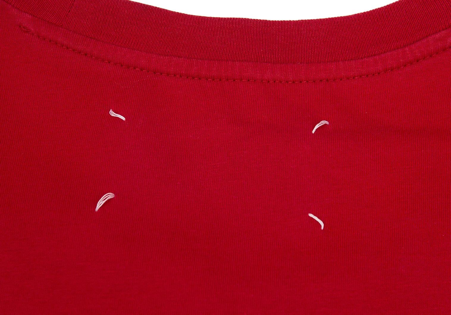 Maison Margiela Crew Neck T-Shirt in Red Size 46 Size US S / EU 44-46 / 1 - 12 Thumbnail
