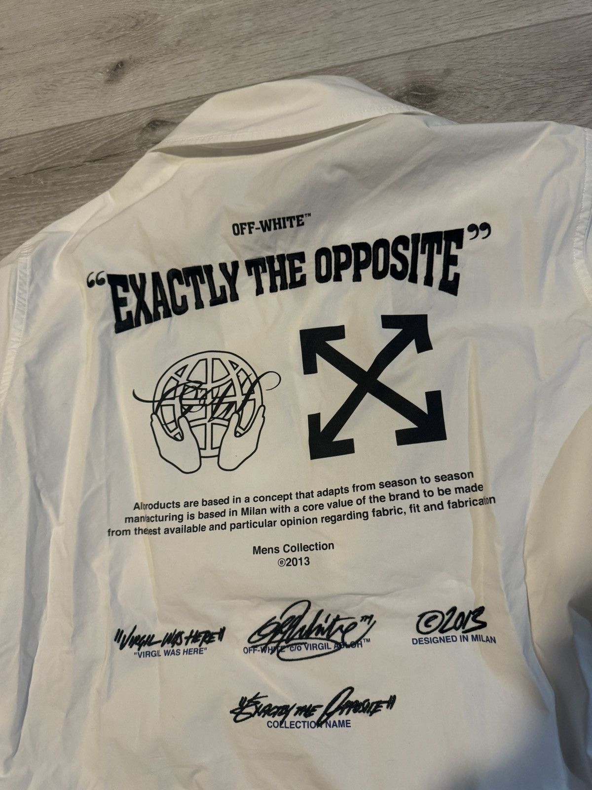 Off-White Off White Button Up Size US M / EU 48-50 / 2 - 3 Thumbnail