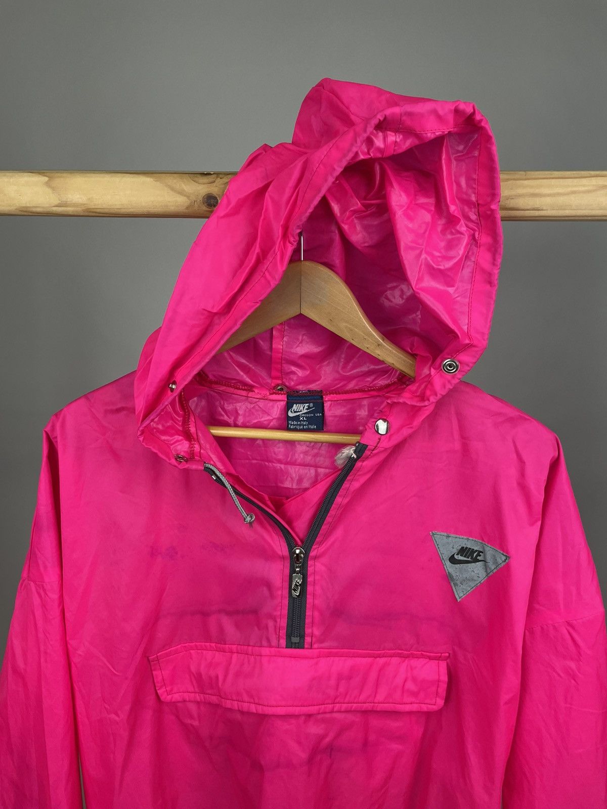 Nike Crazy vintage nike raincoat jacket size XL Size US XL / EU 56 / 4 - 1 Thumbnail