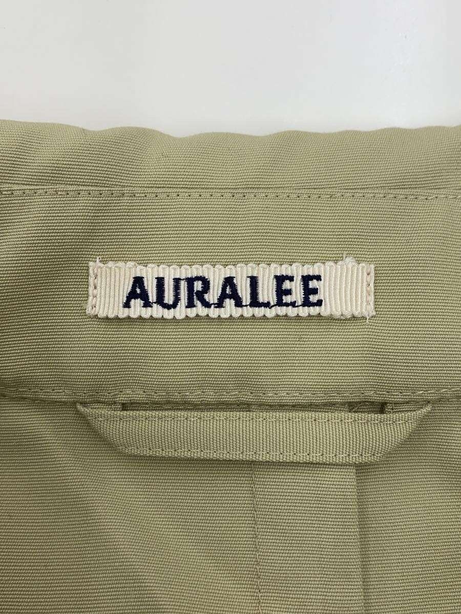 Auralee Green Wool Balen-collar Coat Size US L / EU 52-54 / 3 - 4 Thumbnail