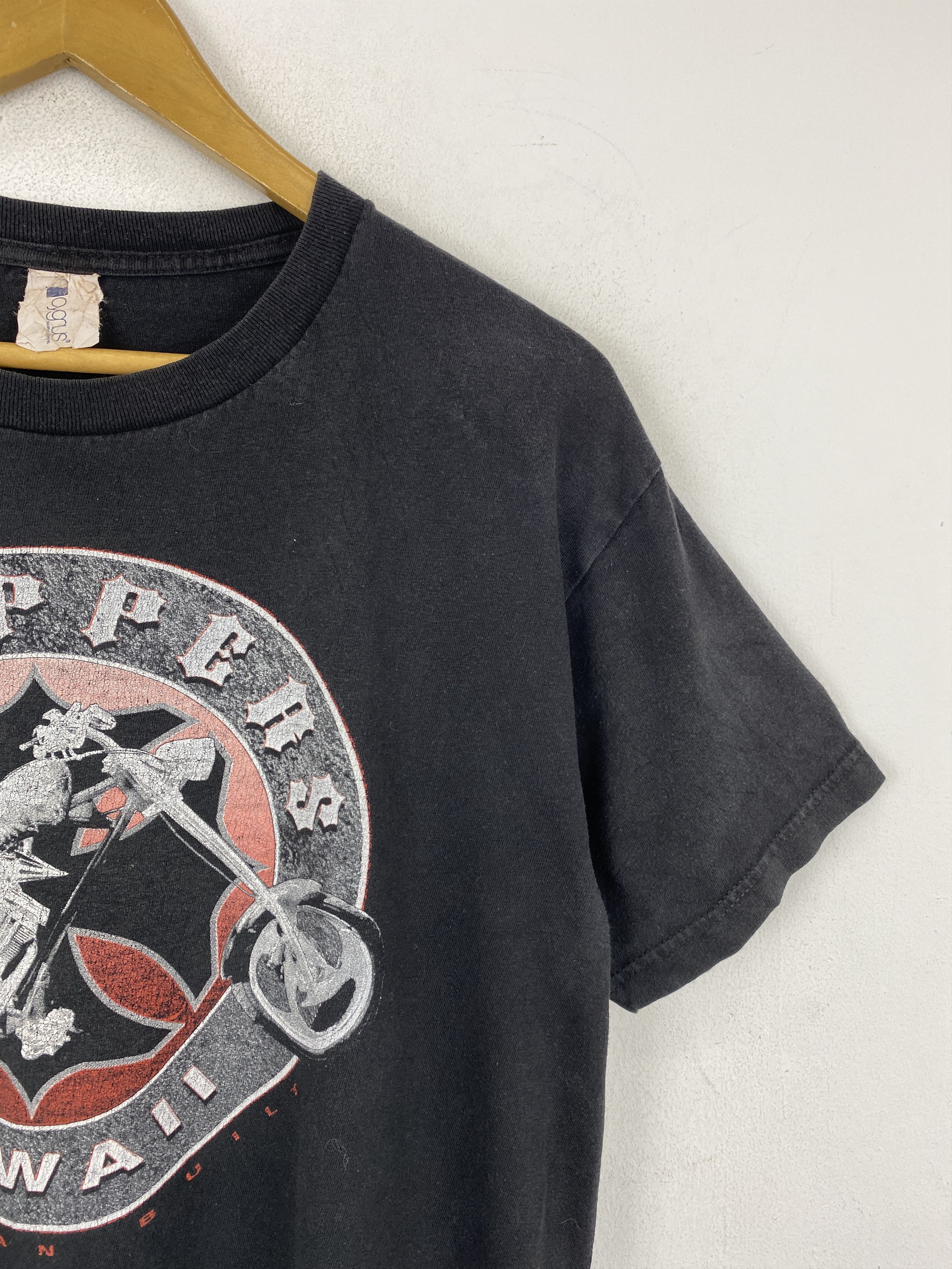 Vintage × West Coast Choppers Vintage Choppers Hawaii Motorcycle Central Logo Tee TA0656 Size US M / EU 48-50 / 2 - 9 Thumbnail