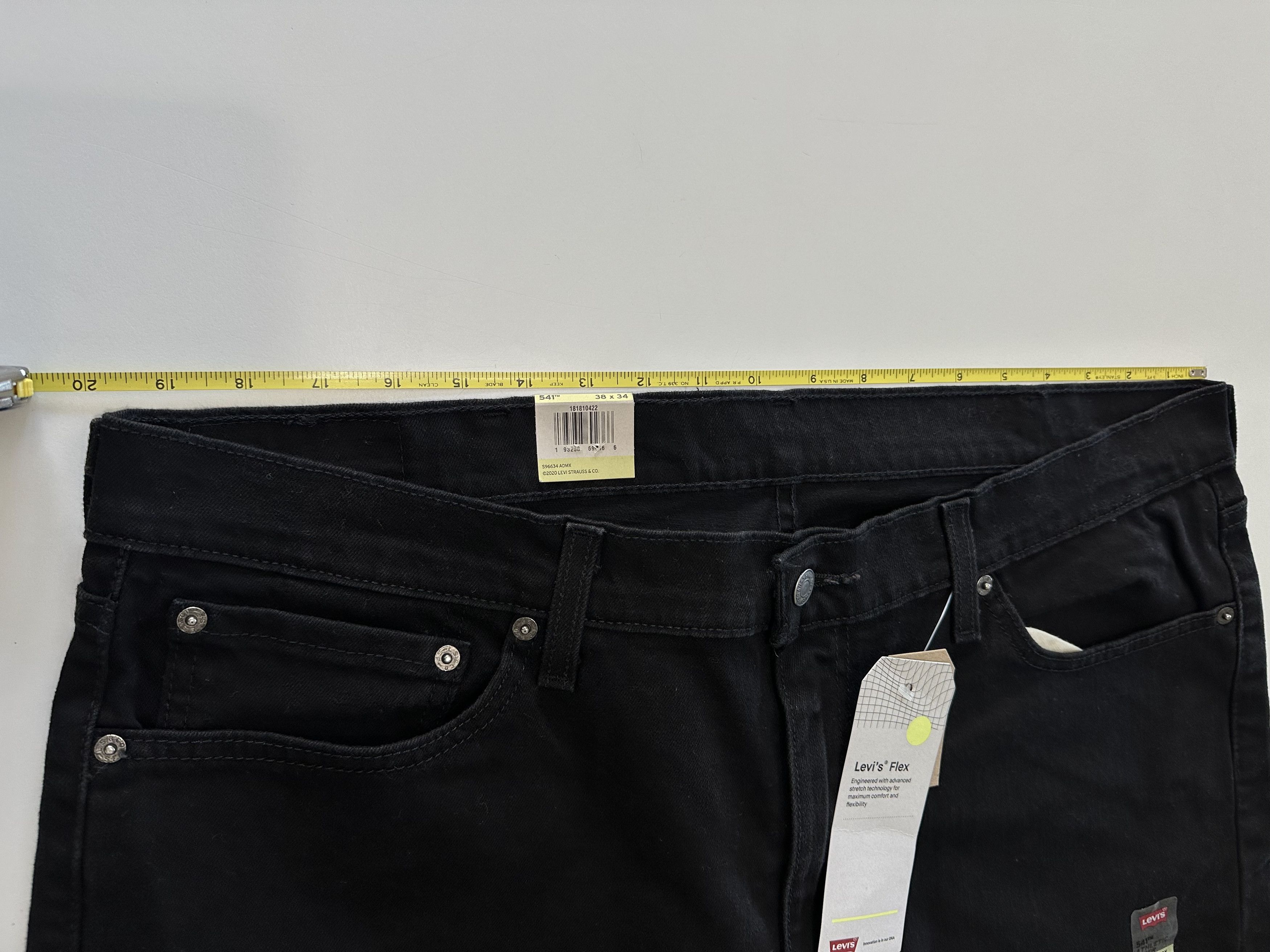 Levi's Levis 541 Athletic Taper Fit Jeans Men's Stretch 38x34 Flex Size US 38 / EU 54 - 8 Thumbnail
