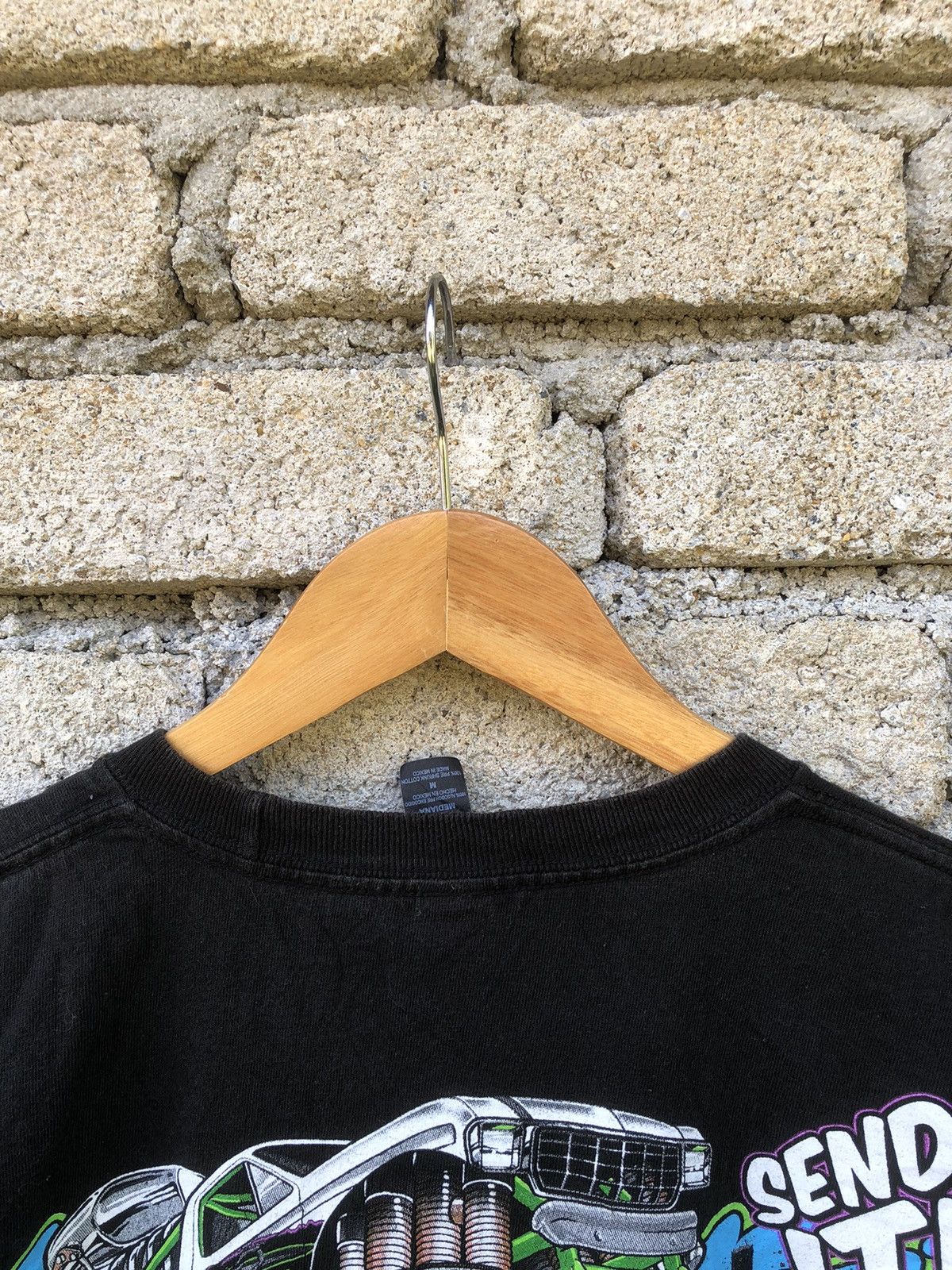 Marlboro × Vintage Vintage Y2K Rough Neck Monster Truck Racing Tshirt Size US M / EU 48-50 / 2 - 6 Thumbnail
