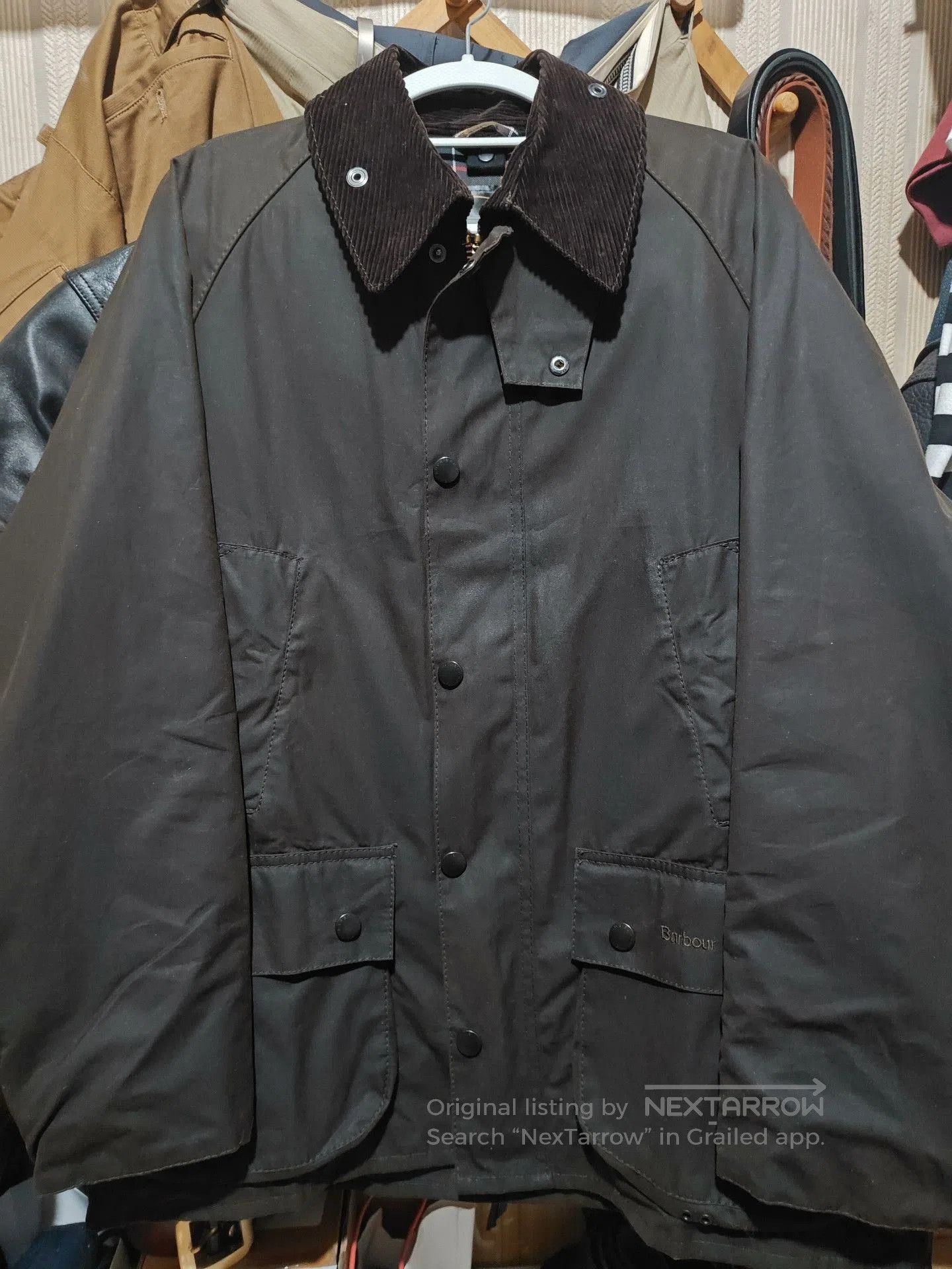 Barbour Classic Bedale Waxed Jacket.