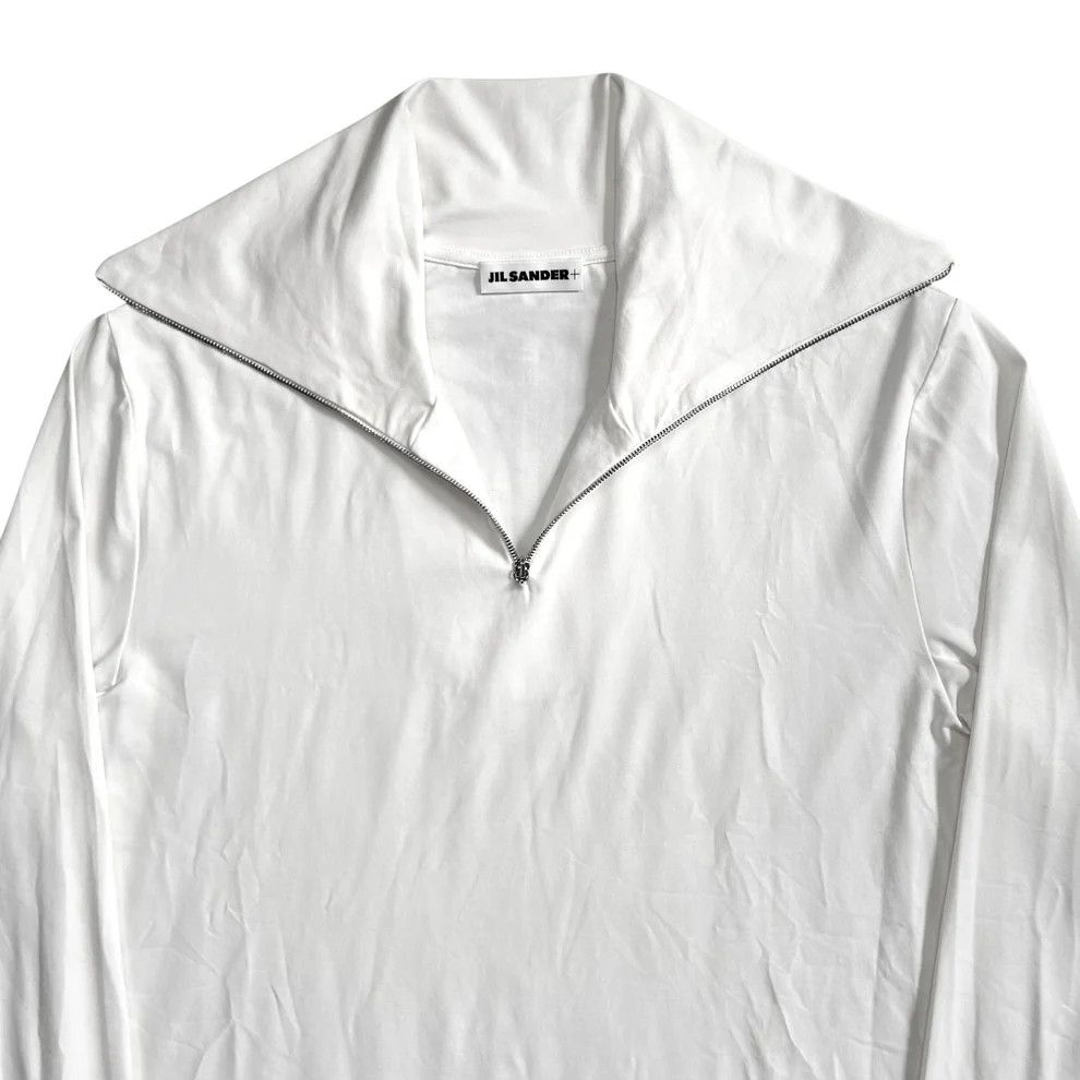 Jil Sander Jil Sander+ Half Zip Sweater - SS21 Size US M / EU 48-50 / 2 - 5 Thumbnail