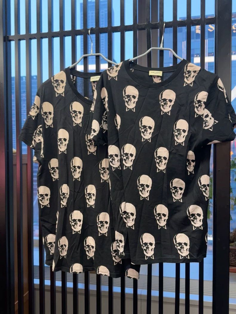 Saint laurent paris Skeleton short sleeves 2506-Nextarrow