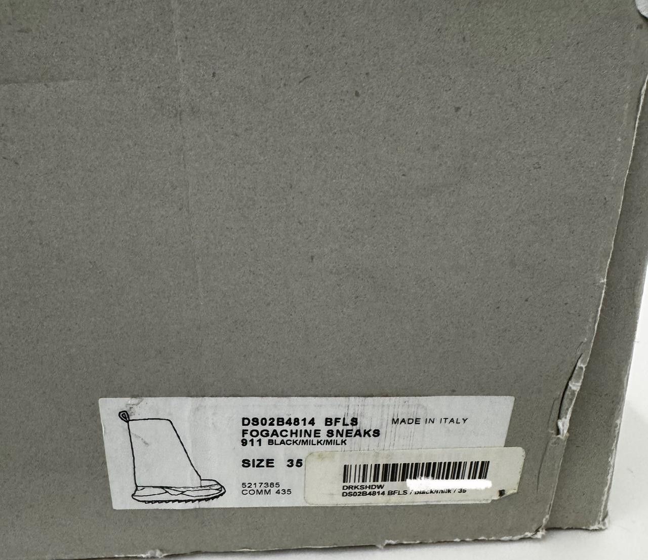 Rick Owens Drkshdw FOGACHINE SNEAKS Size US 5 / IT 35 - 7 Thumbnail