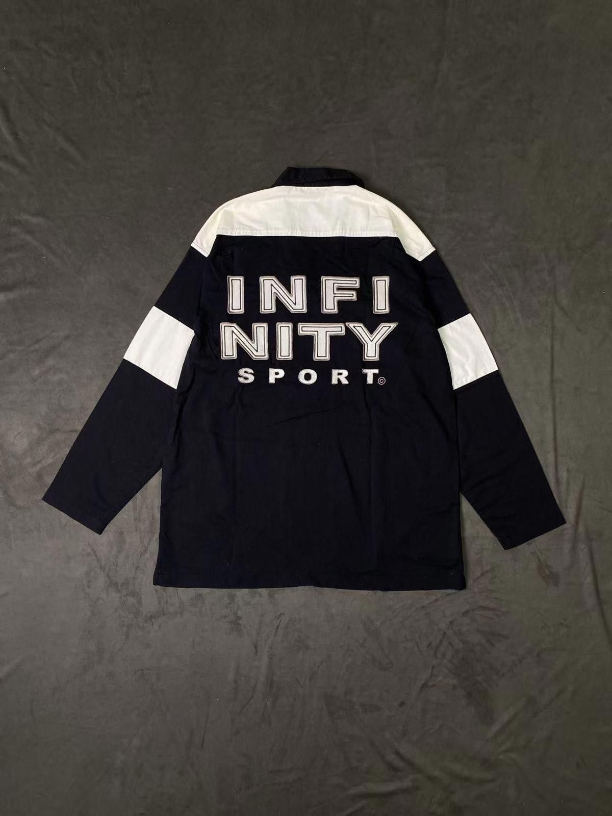 Japanese Brand Rare Vintage Infinity Sports Racing Patchwork Zip-up Jacket Size US M / EU 48-50 / 2 - 5 Thumbnail