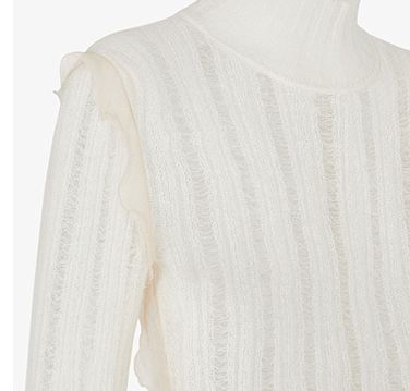 Fendi o1loc1c0824 Jumper in White Size XL / US 12-14 / IT 48-50 - 3 Thumbnail