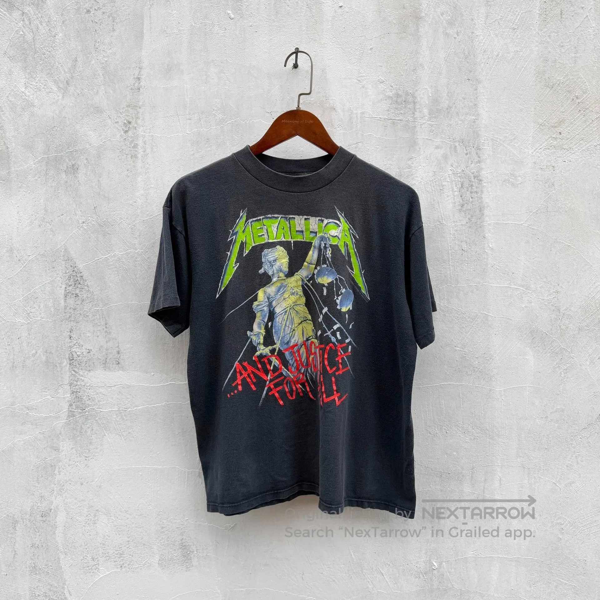 Vintage Vintage Metallica 90s Band Tee. Size US M / EU 48-50 / 2 - 1 Thumbnail