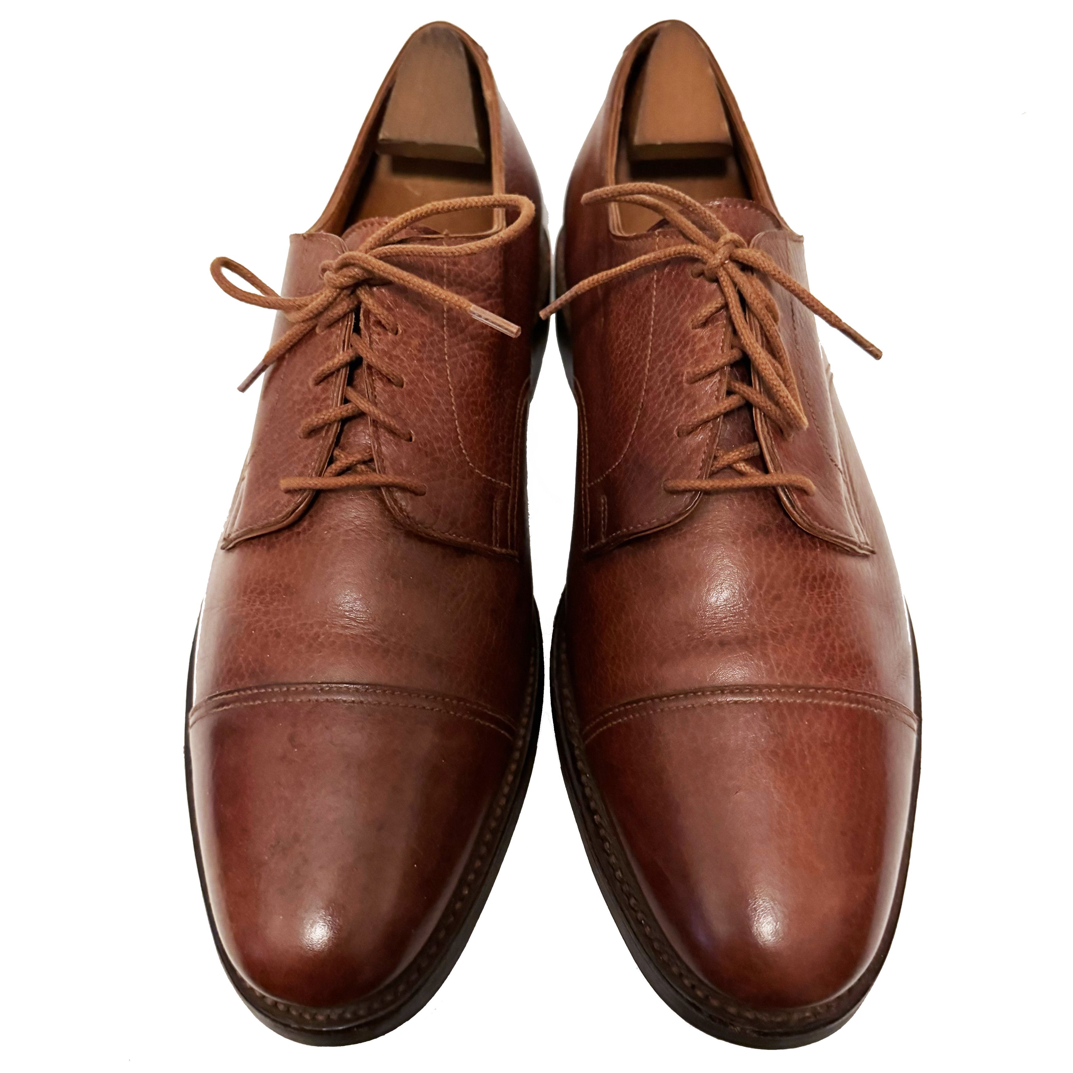 Brooks Brothers Goodyear Nubuck Derbys Size 8 M Brooks Brothers Goodyear Tan Suede Nubuck Casual Derby 5229  main image 2