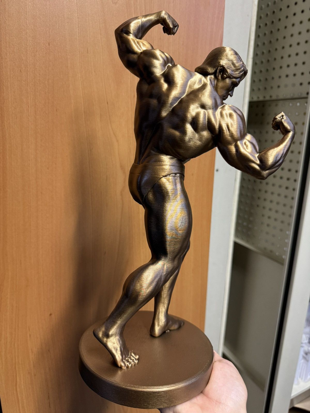 Other Gym statue Arnold Schwarzenegger 37cm Size ONE SIZE - 3 Thumbnail