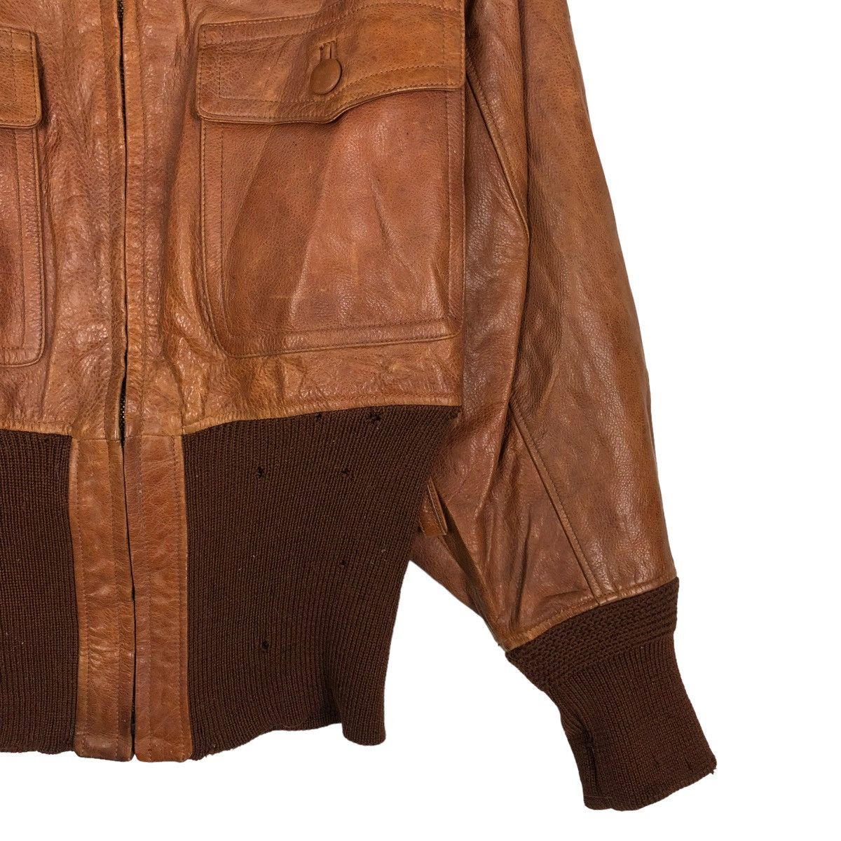 Jean Paul Gaultier 🔥VINTAGE 1989-90 LEATHER JACKET JEAN PAUL GAULTIER CUIR SHOW Size US S / EU 44-46 / 1 - 7 Thumbnail
