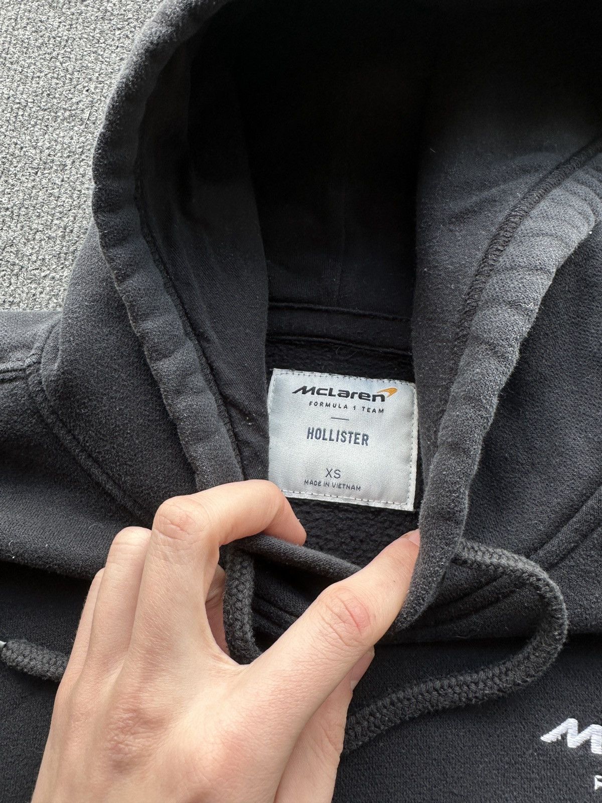 Hollister 🚨MCLAREN BIG LOGO HOODIE FORMULA 1 TEAM MEN Size US XS / EU 42 / 0 - 9 Thumbnail