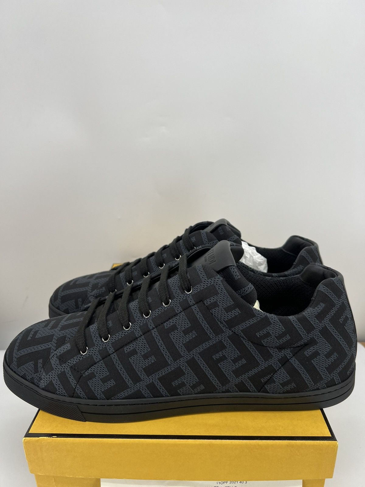 Fendi Fendi Fabric Low Top sneakers eu 45 Size US 12 / EU 45 - 3 Thumbnail