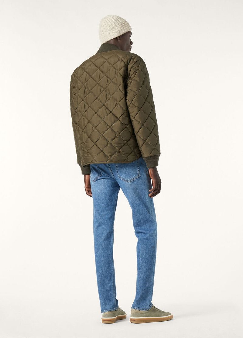 Loro Piana o1w1db10226 FAP0946 Benson Bomber Jacket in Green Size US M / EU 48-50 / 2 - 5 Thumbnail