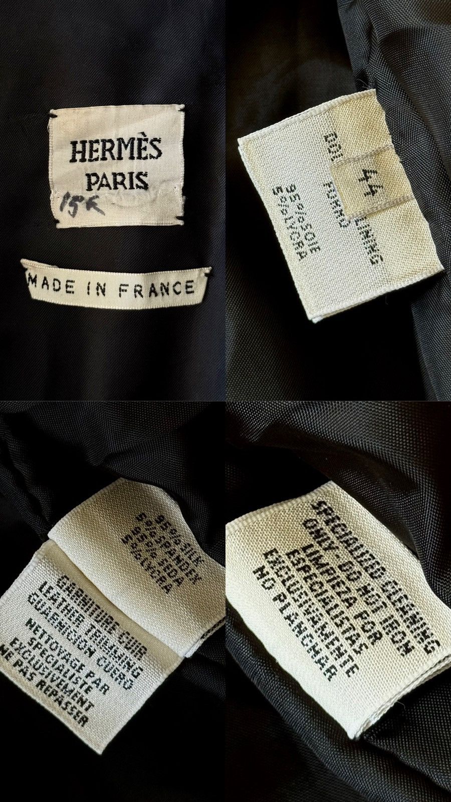 Hermes Vintage Archive Hermes -Maison Margiela - Fur -Leather Coat Size M / US 6-8 / IT 42-44 - 24 Thumbnail