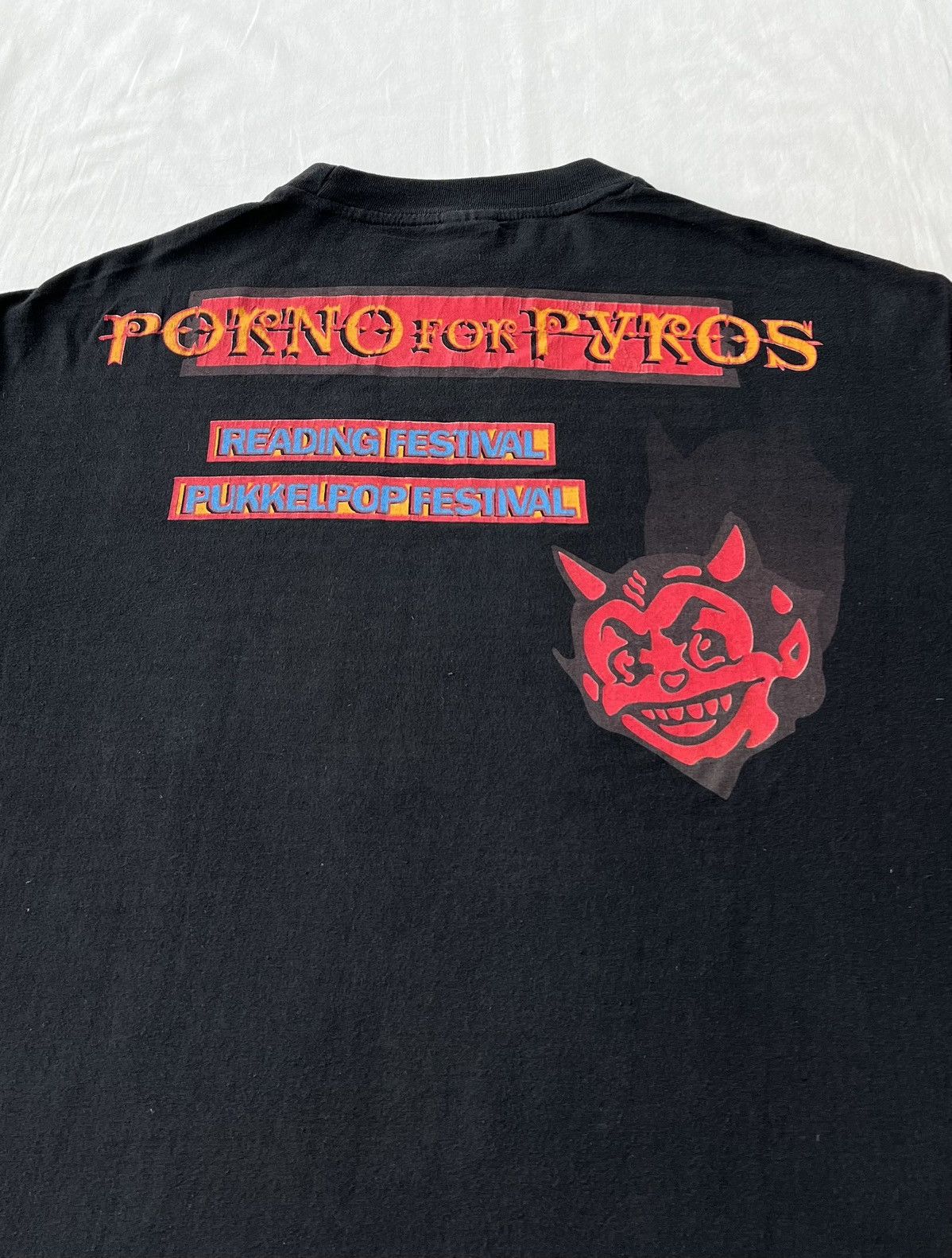 Band Tees Vintage 1993 Porno for Pyros Bon Appetit Reading Festival Size US XL / EU 56 / 4 - 13 Thumbnail