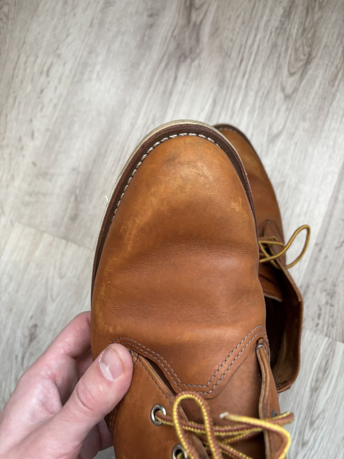 Red Wing Red Wing 3140 Work Chukka (2013, Made in USA) – Size 10D Size US 10 / EU 43 - 21 Thumbnail