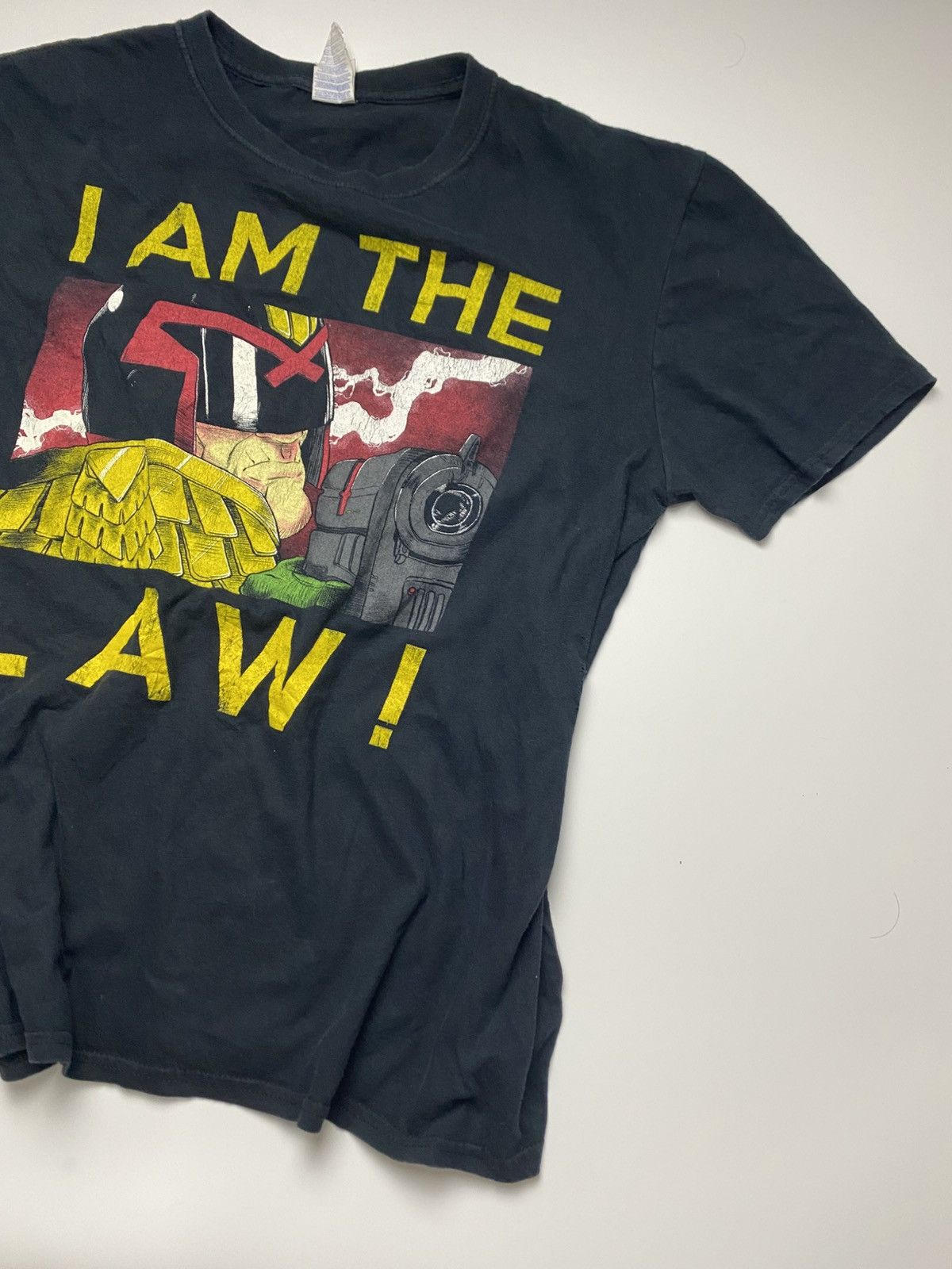 Vintage Judge Dredd (I AM THE LAW!) original tee Size US L / EU 52-54 / 3 - 1 Thumbnail