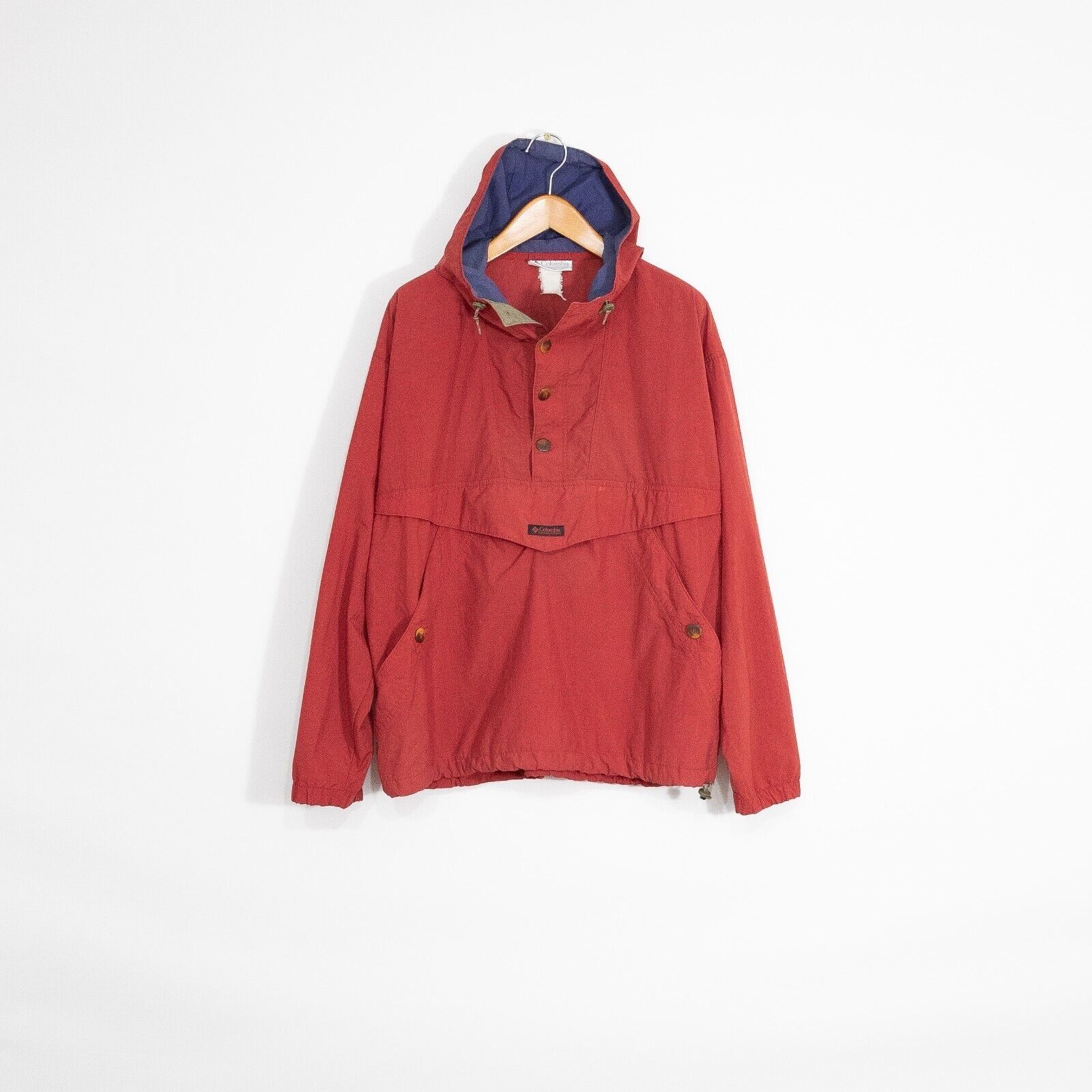 Columbia × Vintage Vintage 90s Columbia Anorak Windbreaker XL 