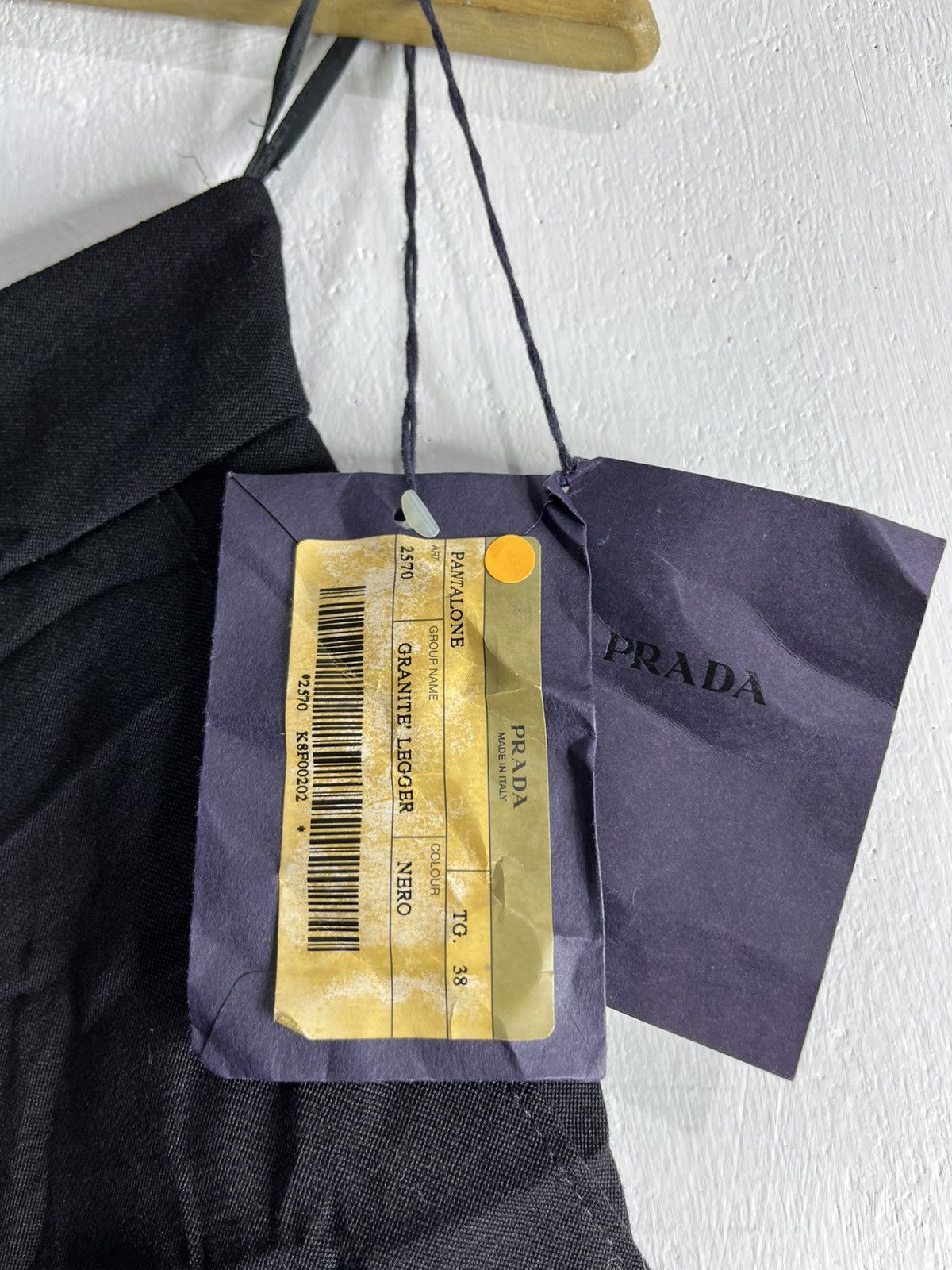 Prada Prada pantalone granite legger pants Size 26" / US 2 / IT 38 - 7 Thumbnail