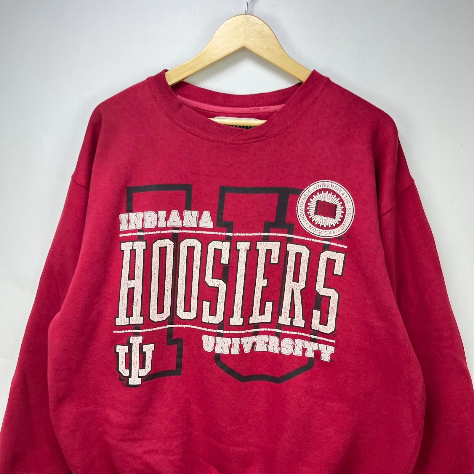 Other Vintage 90s Indiana Hoosiers University Sweatshirt Large Size ONE SIZE - 2 Thumbnail