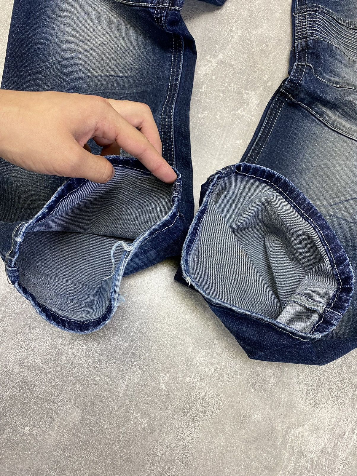 Affliction × Japanese Brand × Vintage Crazy Vintage Y2K Affliction Jeans Live Fast Motorcycles Size US 32 / EU 48 - 9 Thumbnail