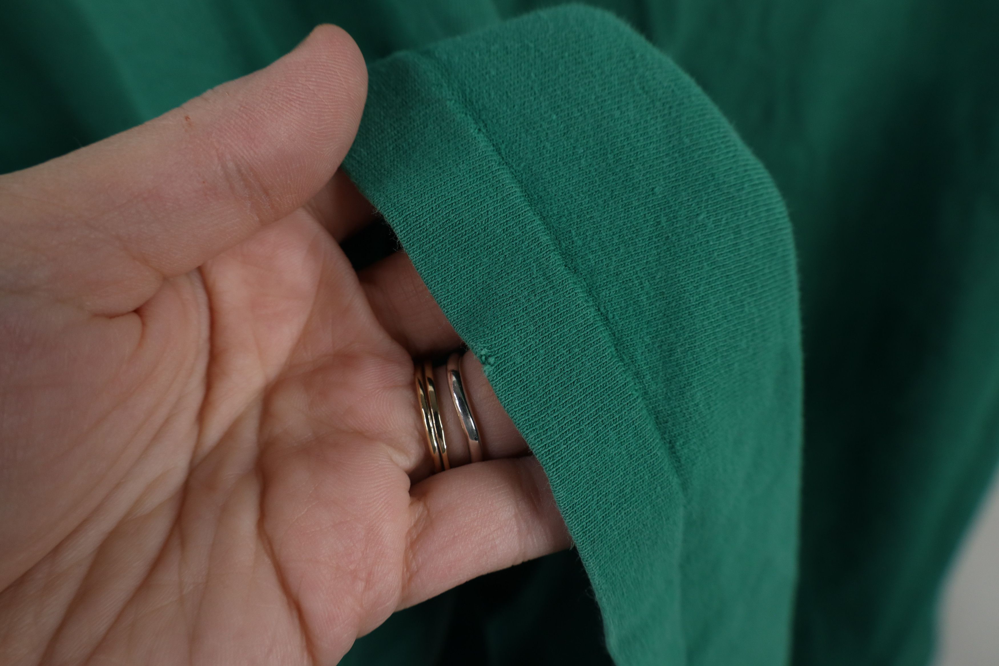 Ralph Lauren × Vintage Vintage 90s Ralph Lauren Short Sleeve Pocket T-Shirt Green Size US XL / EU 56 / 4 - 9 Thumbnail