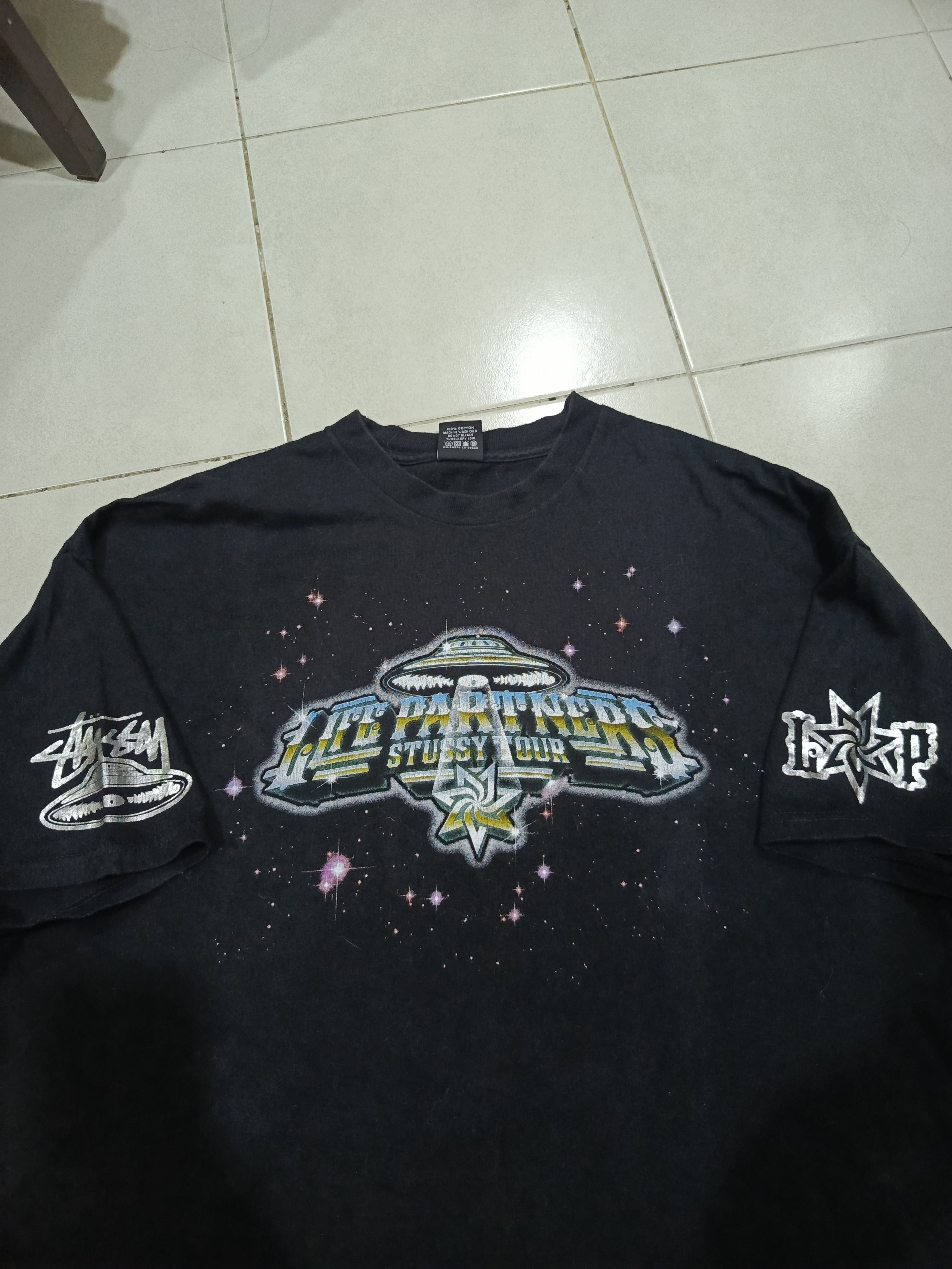 Stussy RARE!! Life Partners Stussy Tour T-shirt Size US XL / EU 56 / 4 - 3 Thumbnail