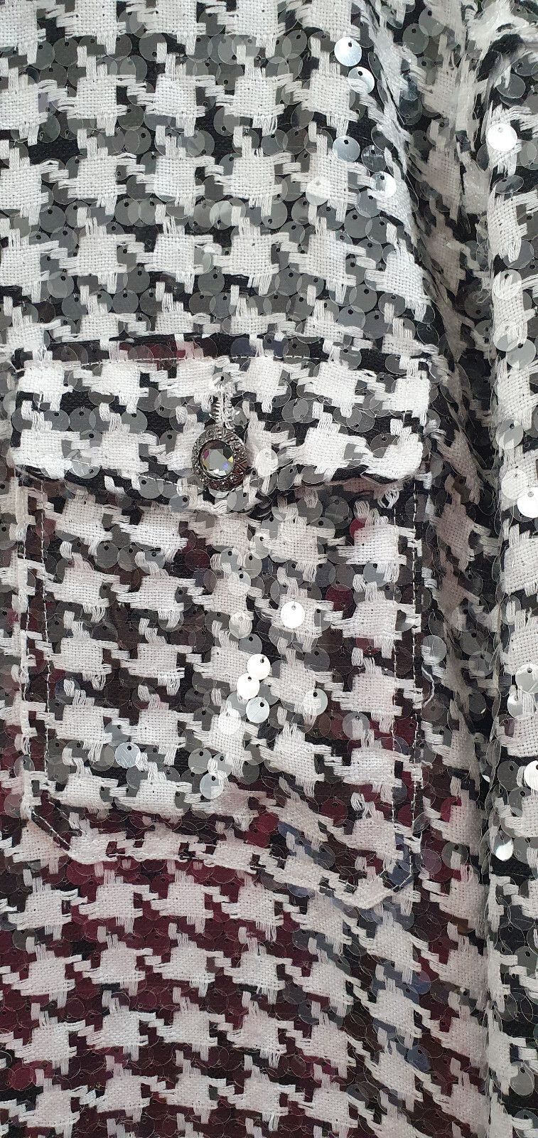 Zara LIMITED EDITION Zara Houndstooth Overshirt, Sze M Size M / US 6-8 / IT 42-44 - 6 Thumbnail
