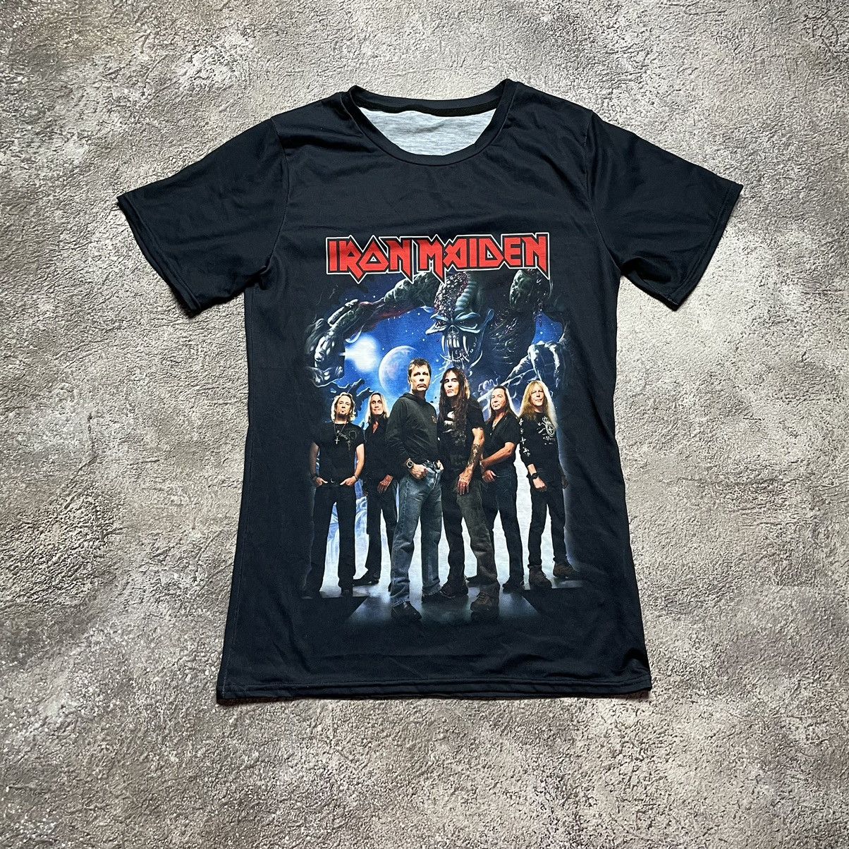 Vintage Vintage Y2K Iron Maiden Band Graphic Tee Grunge Skate Boxy M Size US M / EU 48-50 / 2 - 2 Thumbnail