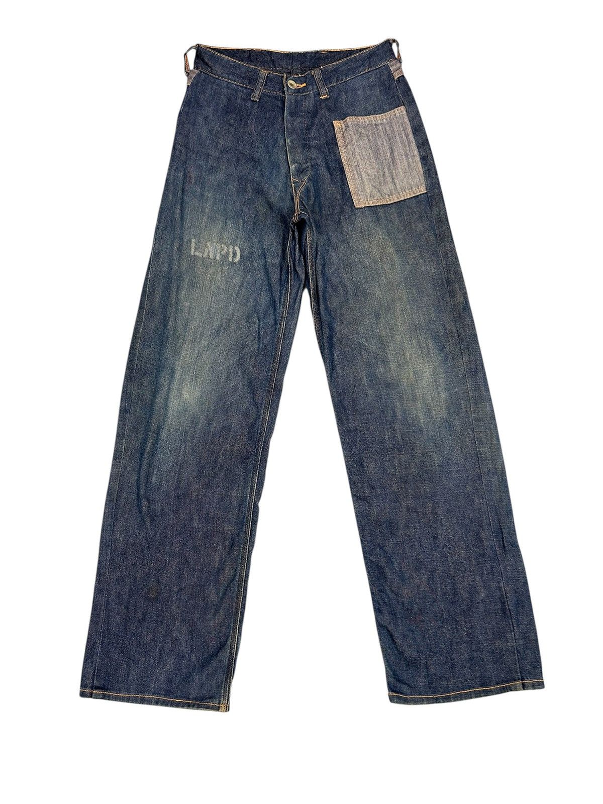 Vintage Vintage Army Denim Jeans S0298 Size US 27 - 1 Thumbnail