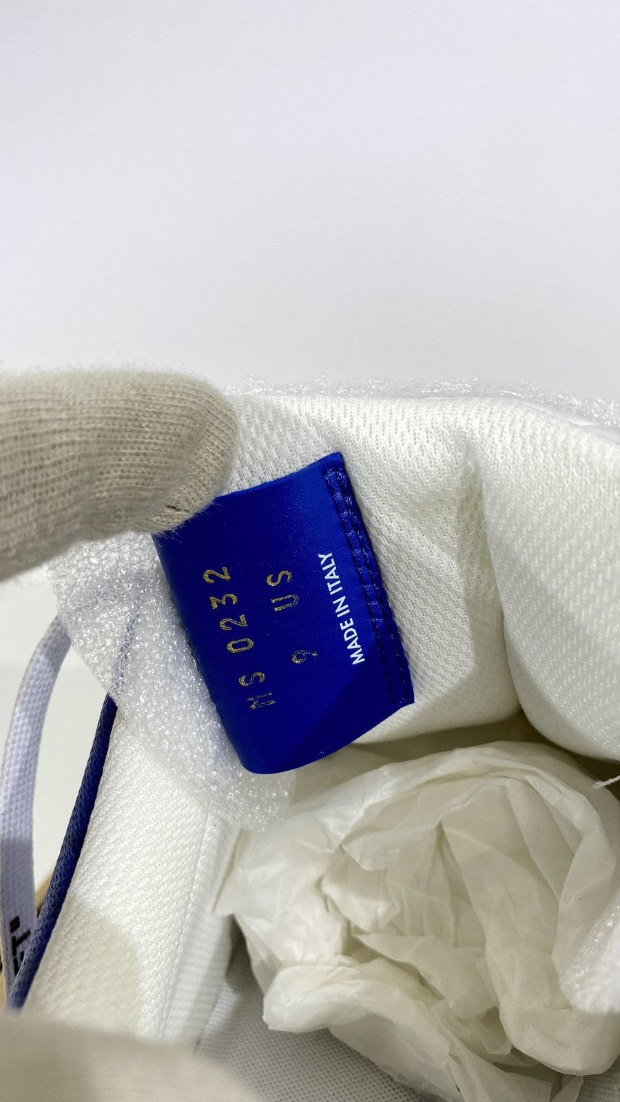 Louis Vuitton Louis Vuitton X Nike Off White 9 Blue Air Force 1 Size US 9 / EU 42 - 12 Thumbnail